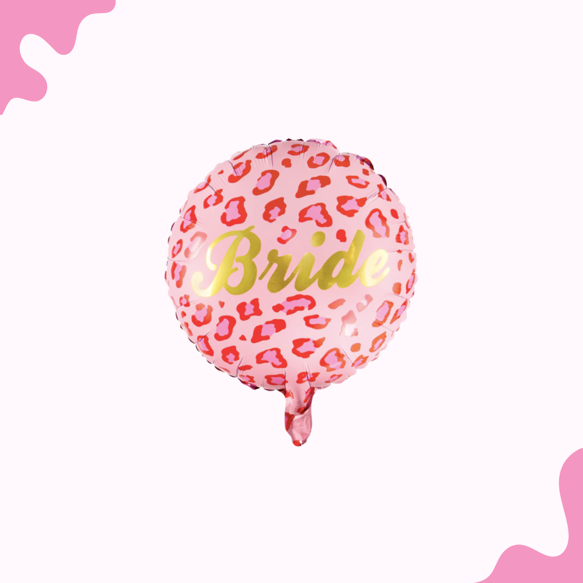 Leopard Bride Balloon