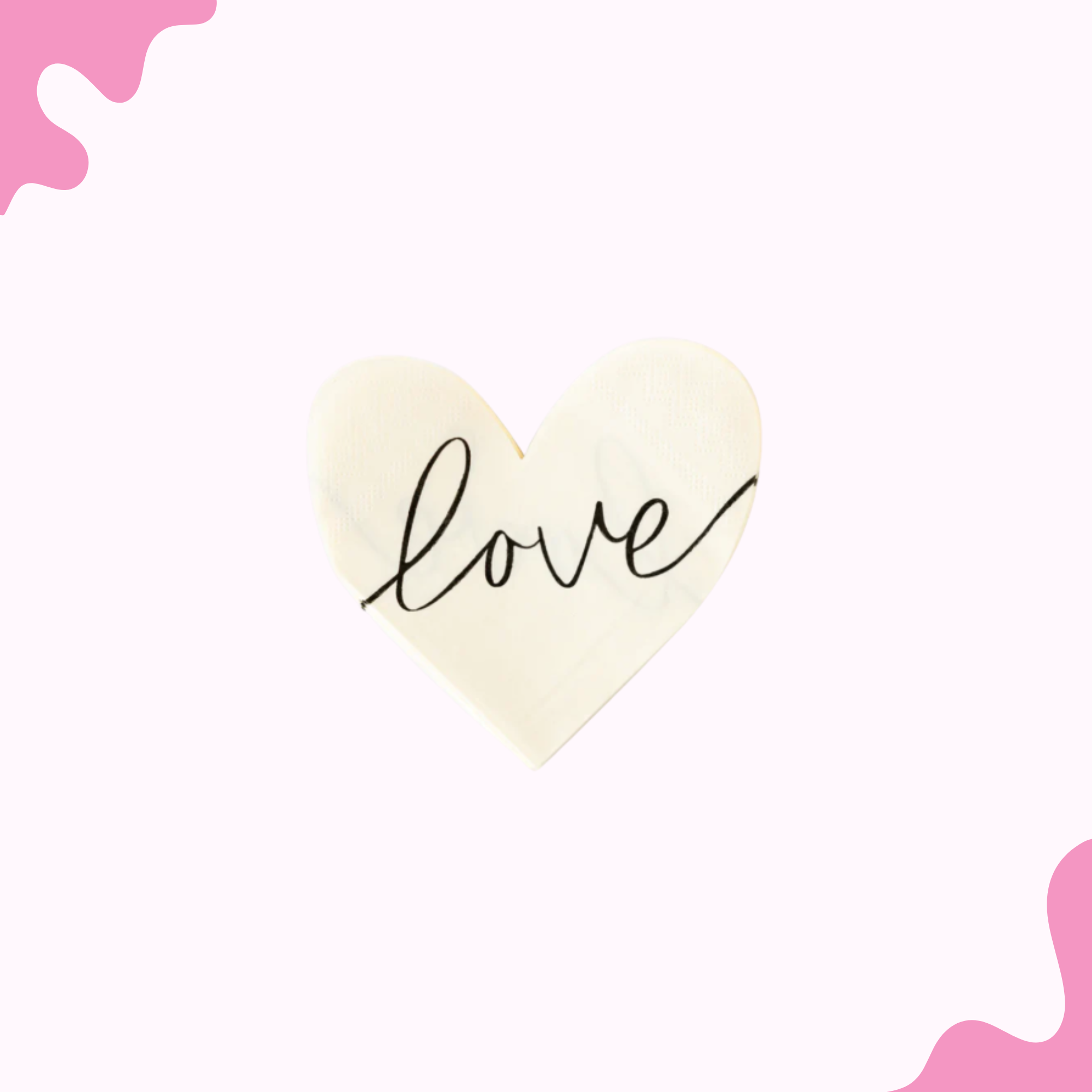 Love Heart Napkins