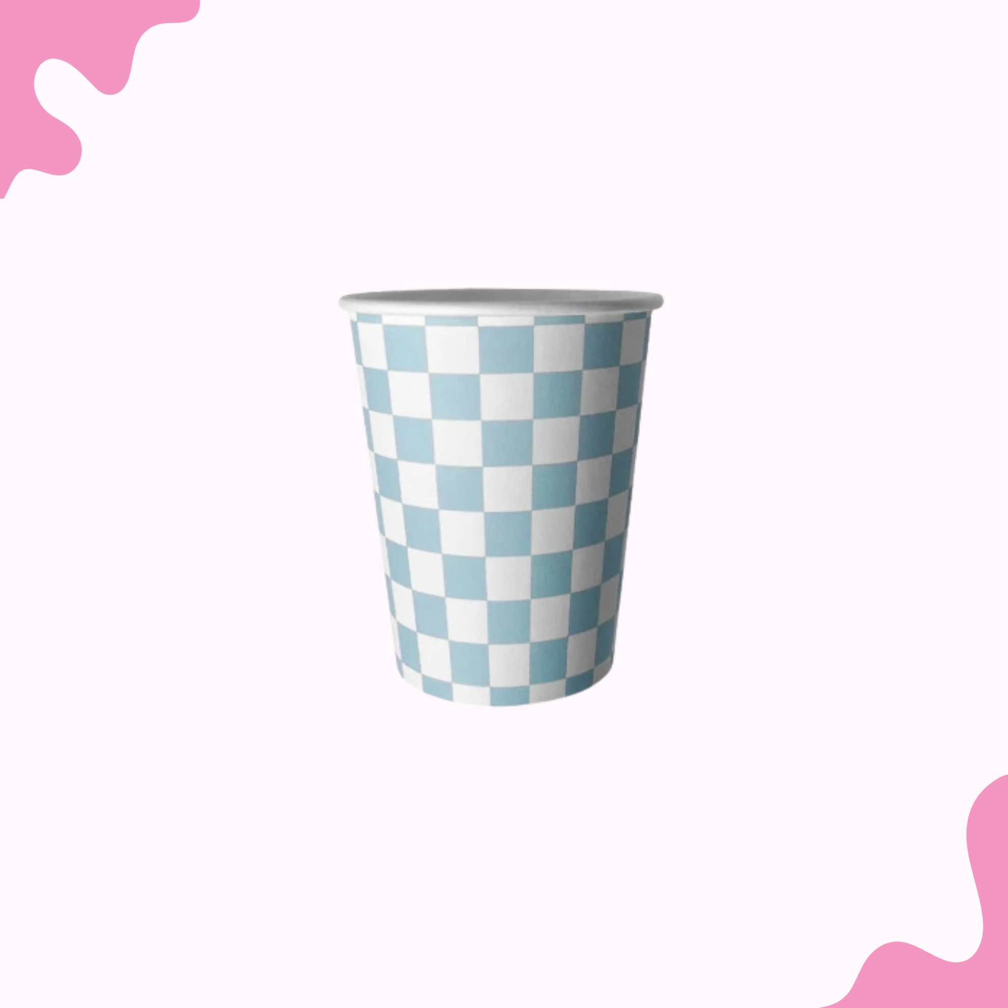 Blues Checker Cups