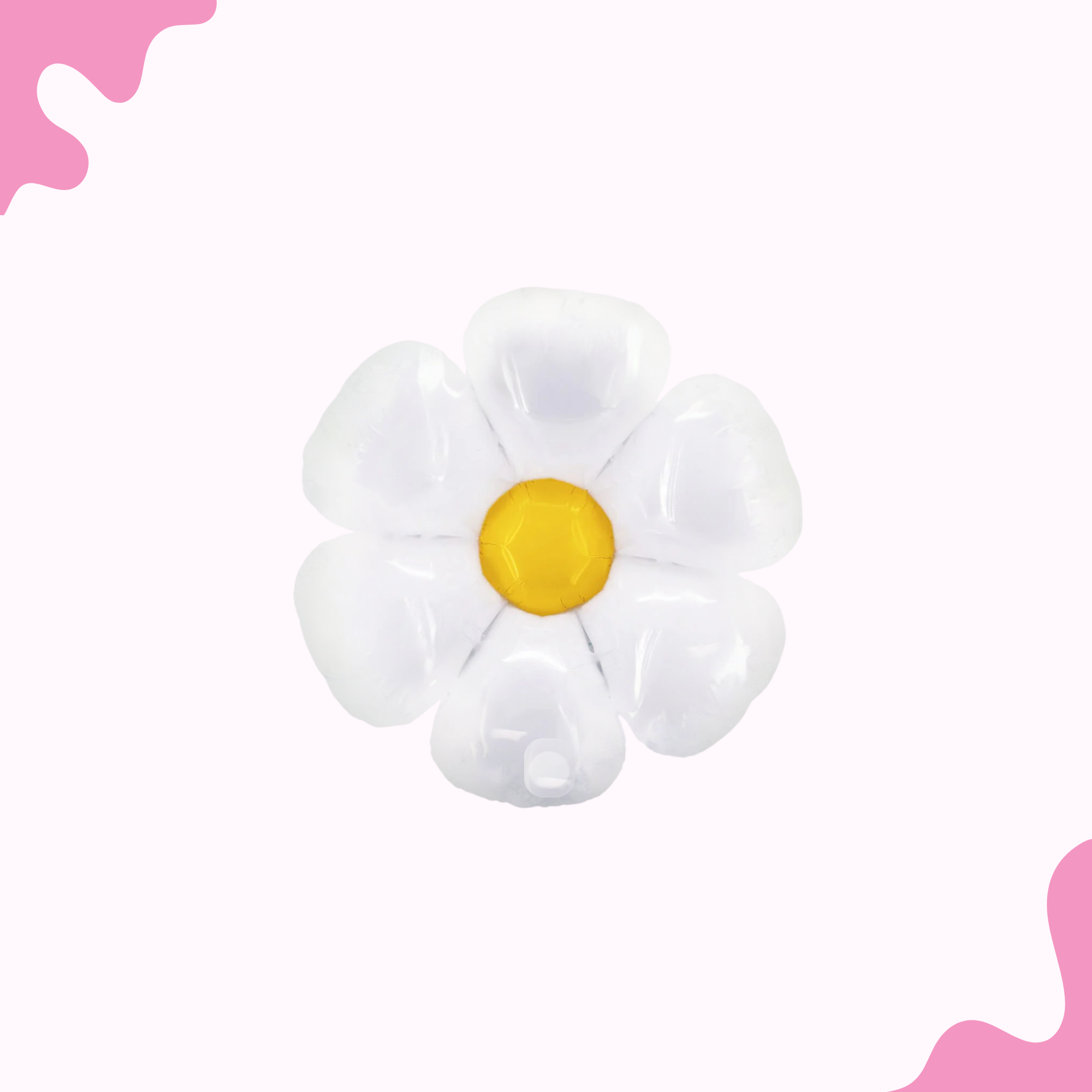 White Daisy Balloon