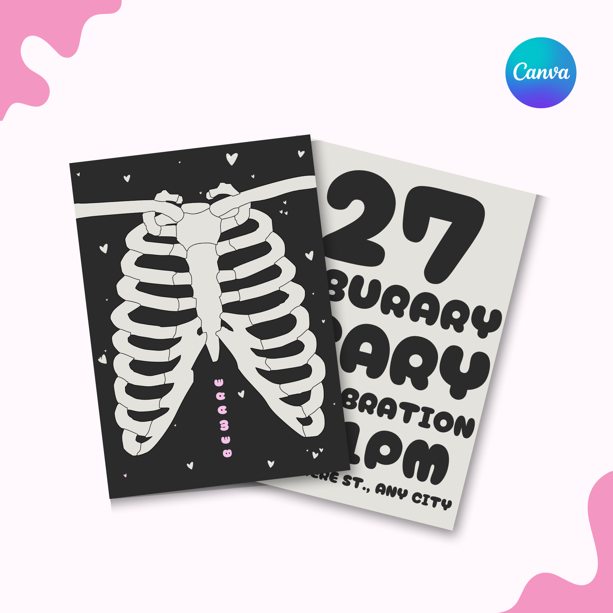 Skelebration Invitation