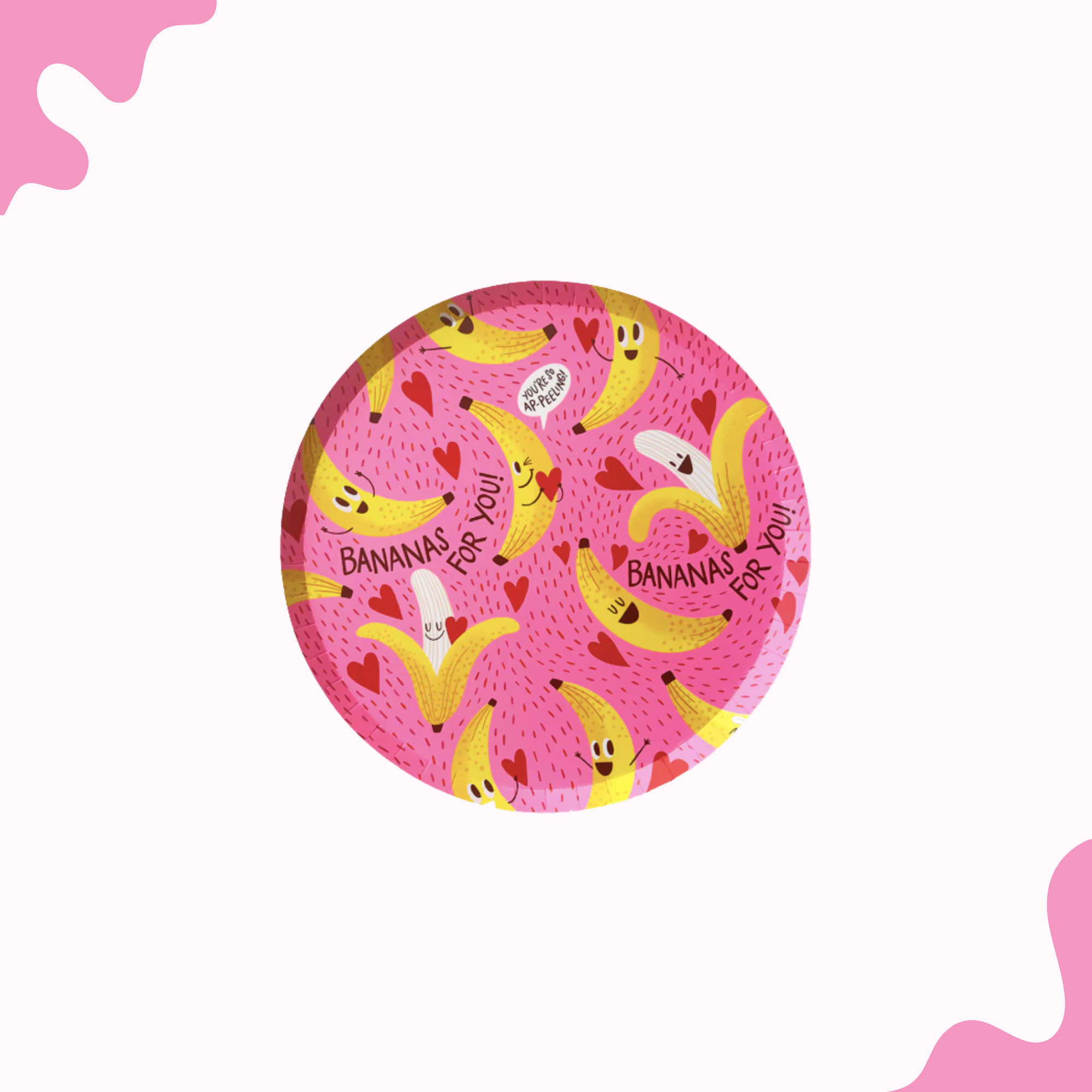 Bananas For You Plates