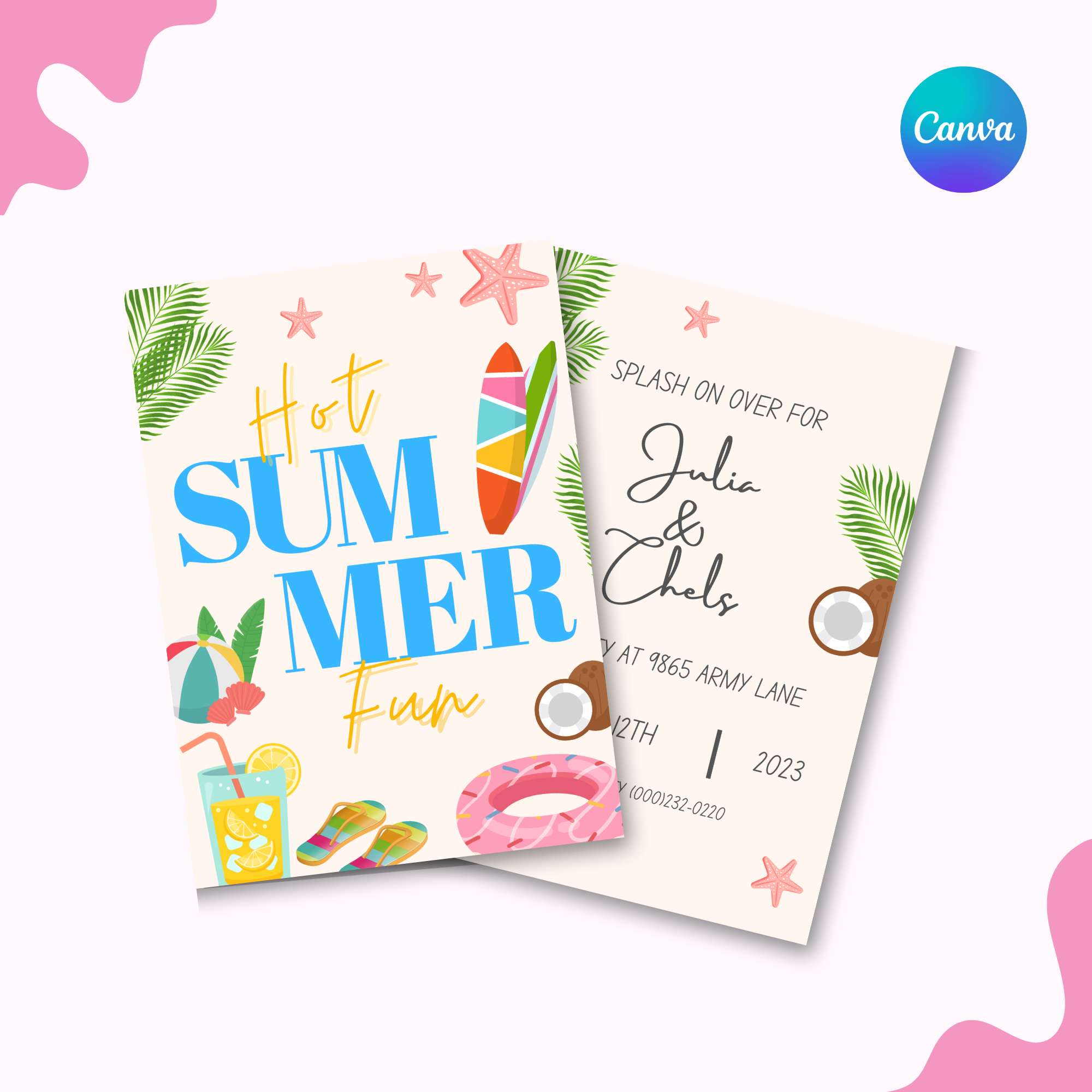 Hot Summer Invitation