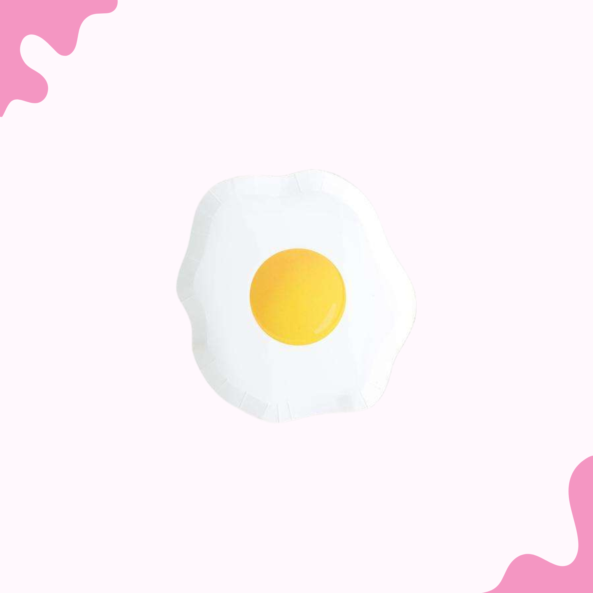 Yolks on You Paper Plates
