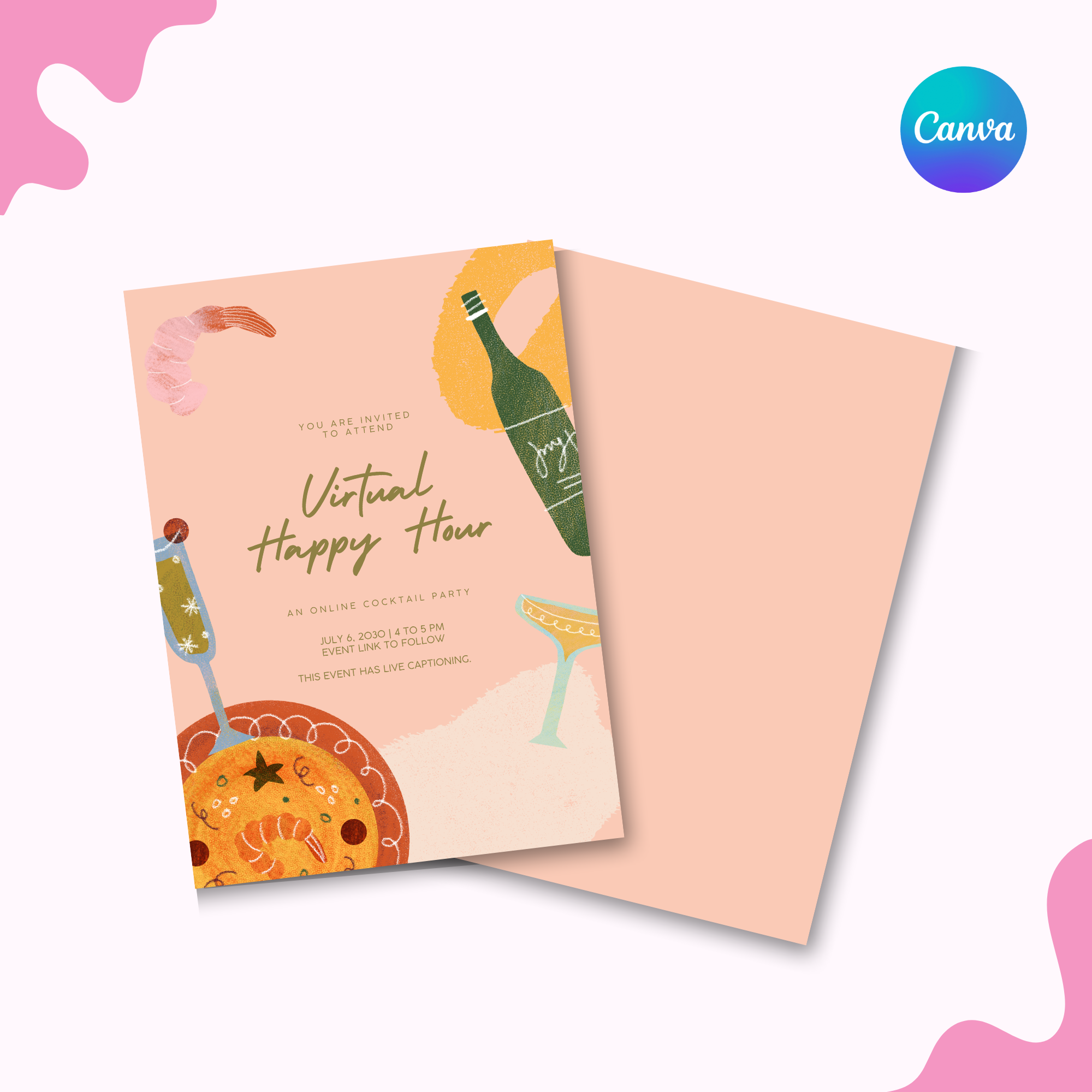 Virtual Happy Hour Invitation