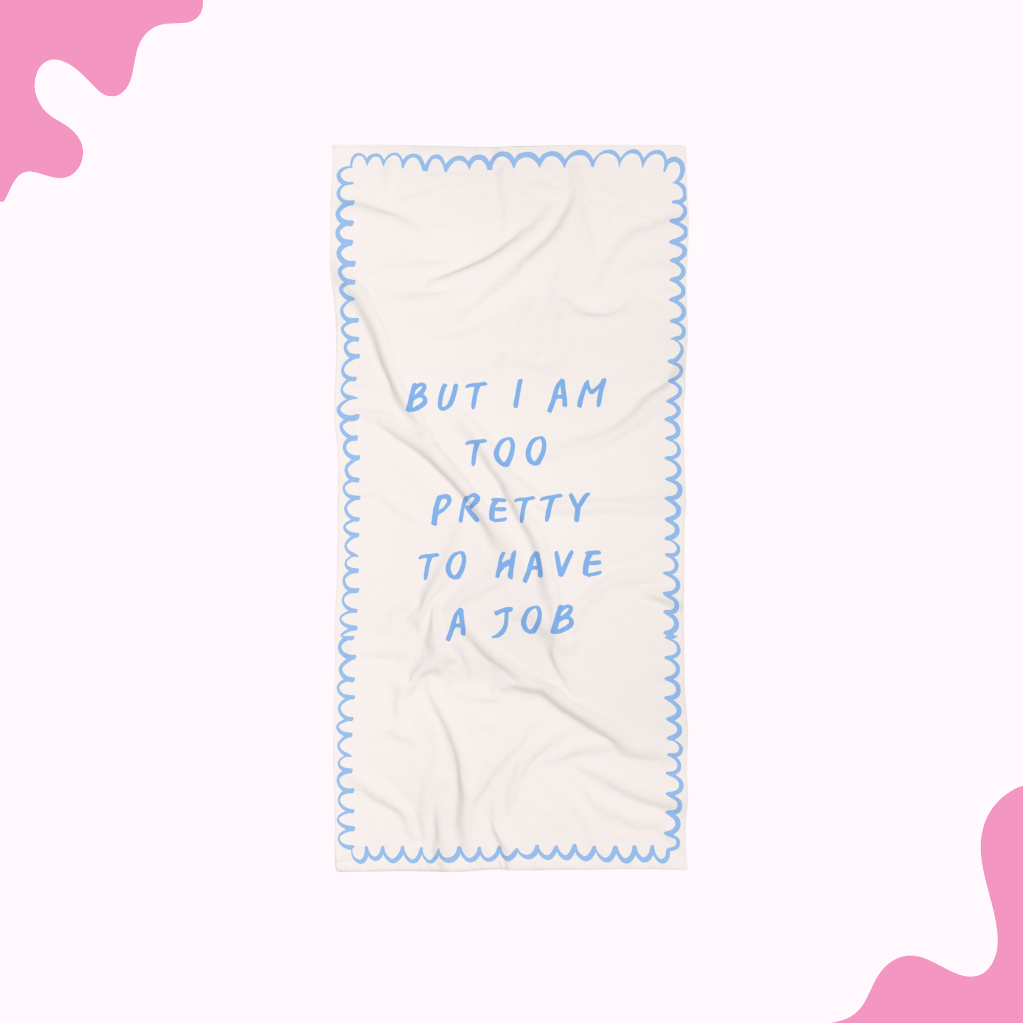 Too Pretty Beach Towel