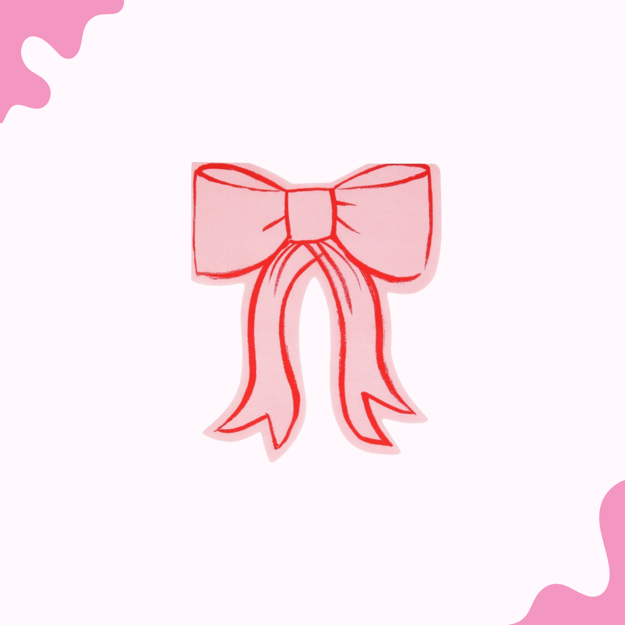 Cottage Bow Napkins