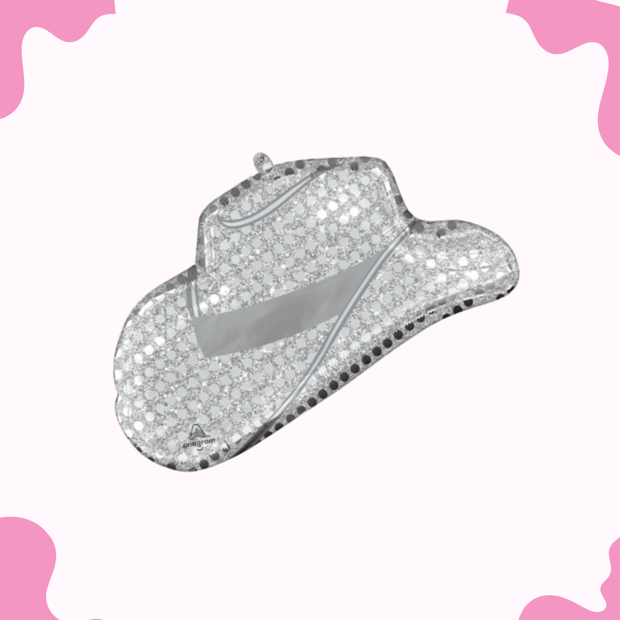 Disco Western Hat Balloon