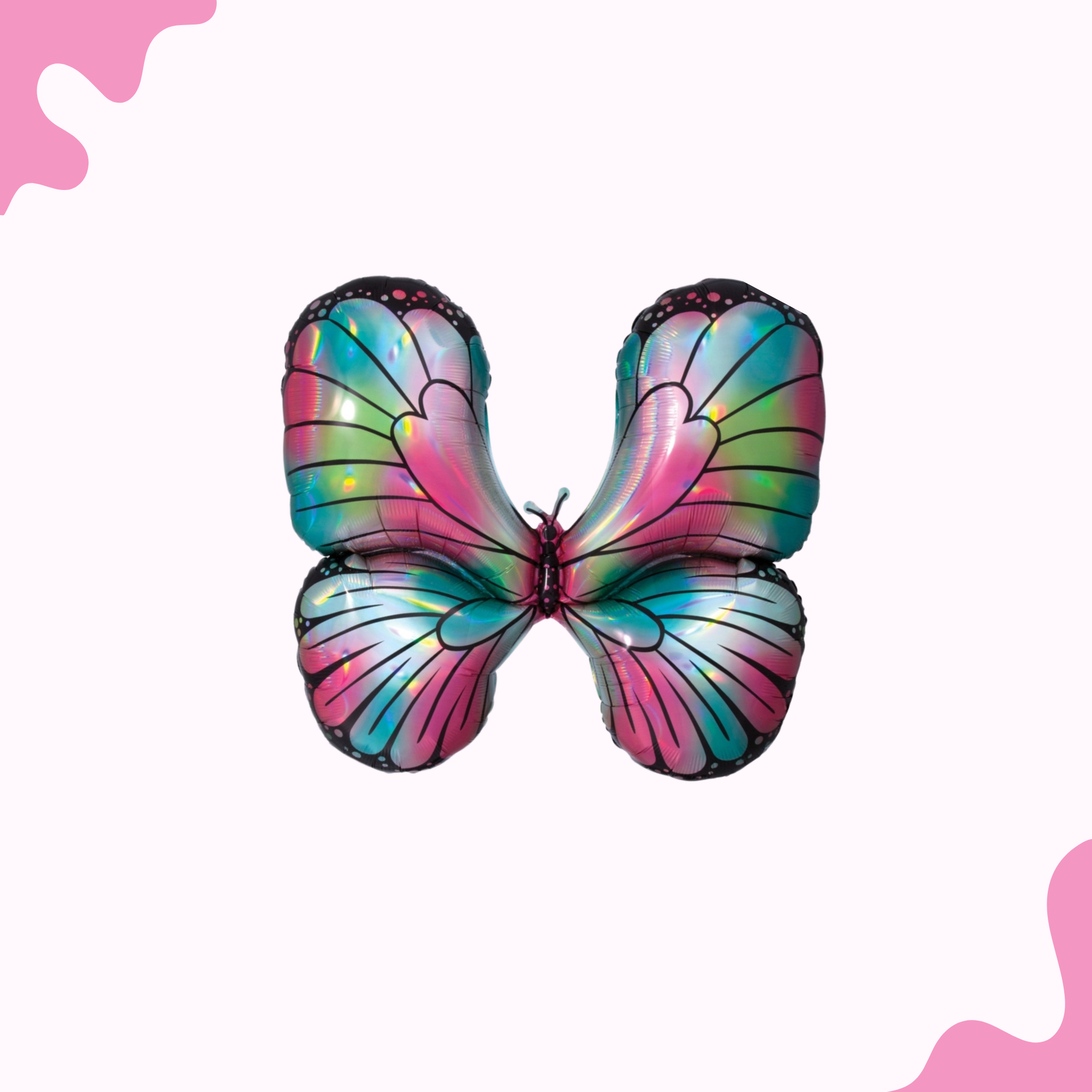 Holographic Butterfly Balloon