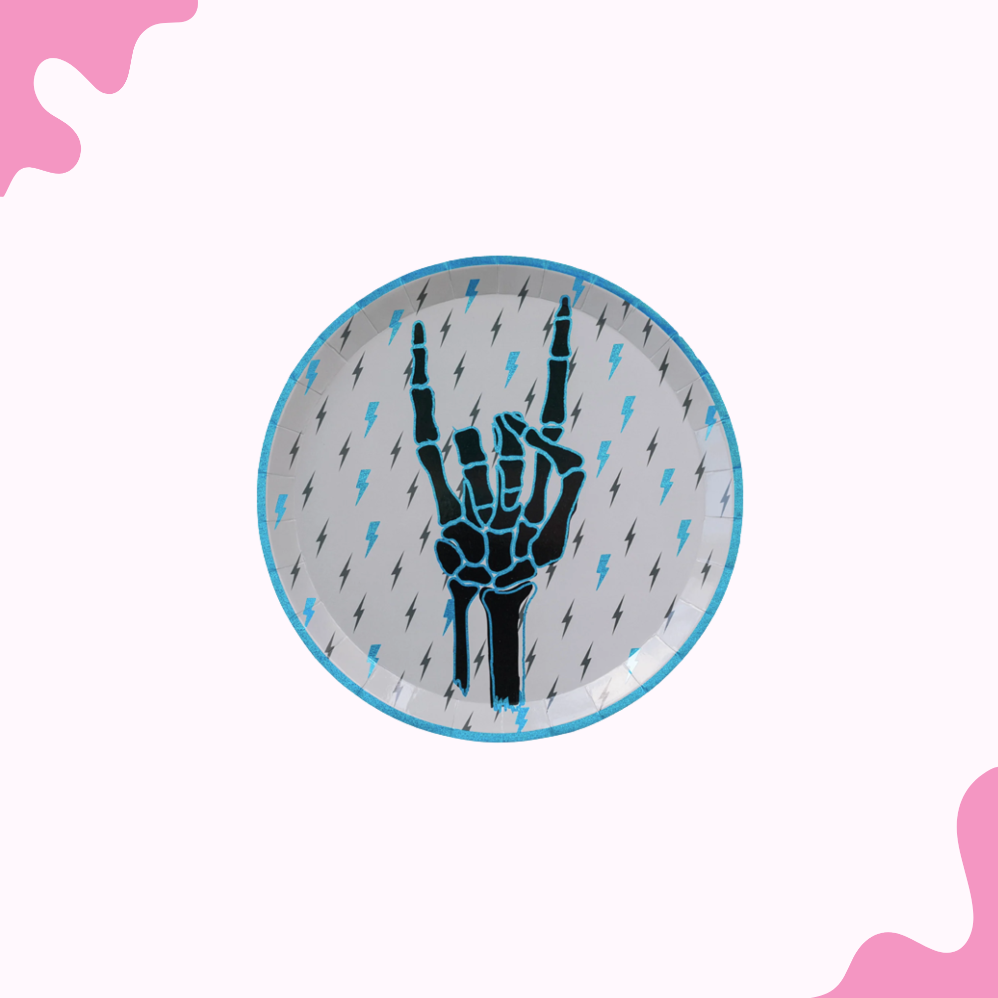 Rock On Skeleton Plates