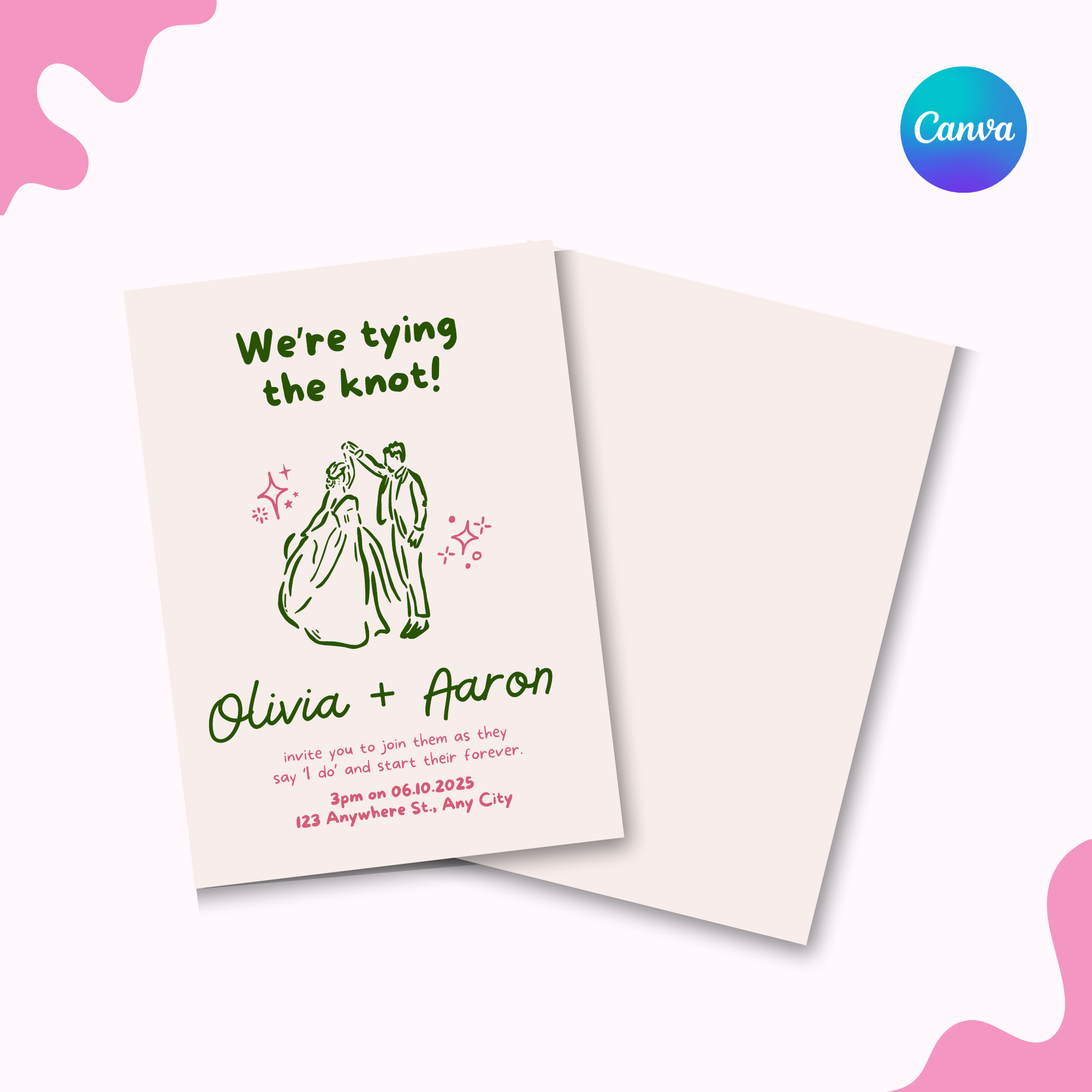 Doodle Dreams Invitation