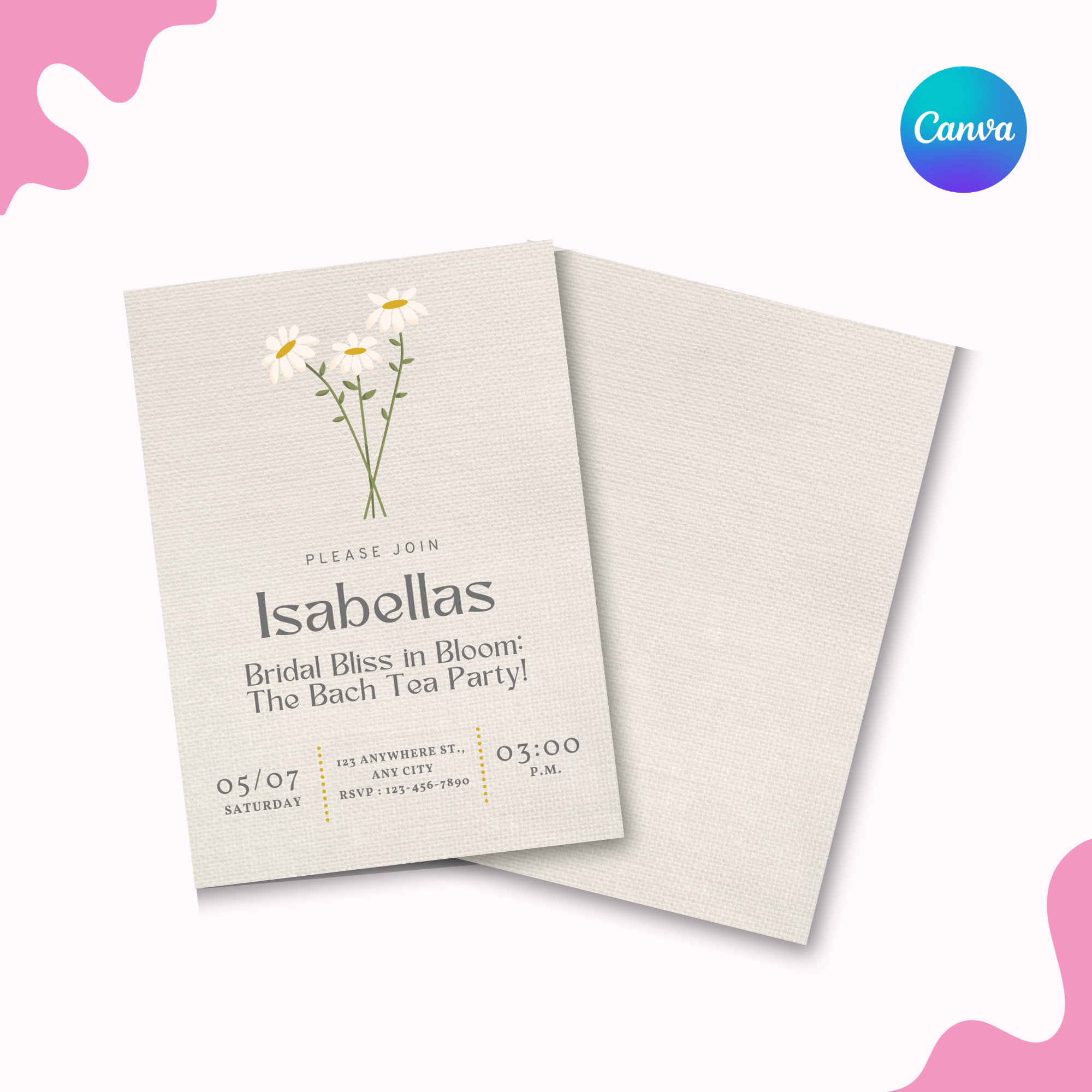 Bridal Bliss in Bloom Invitation
