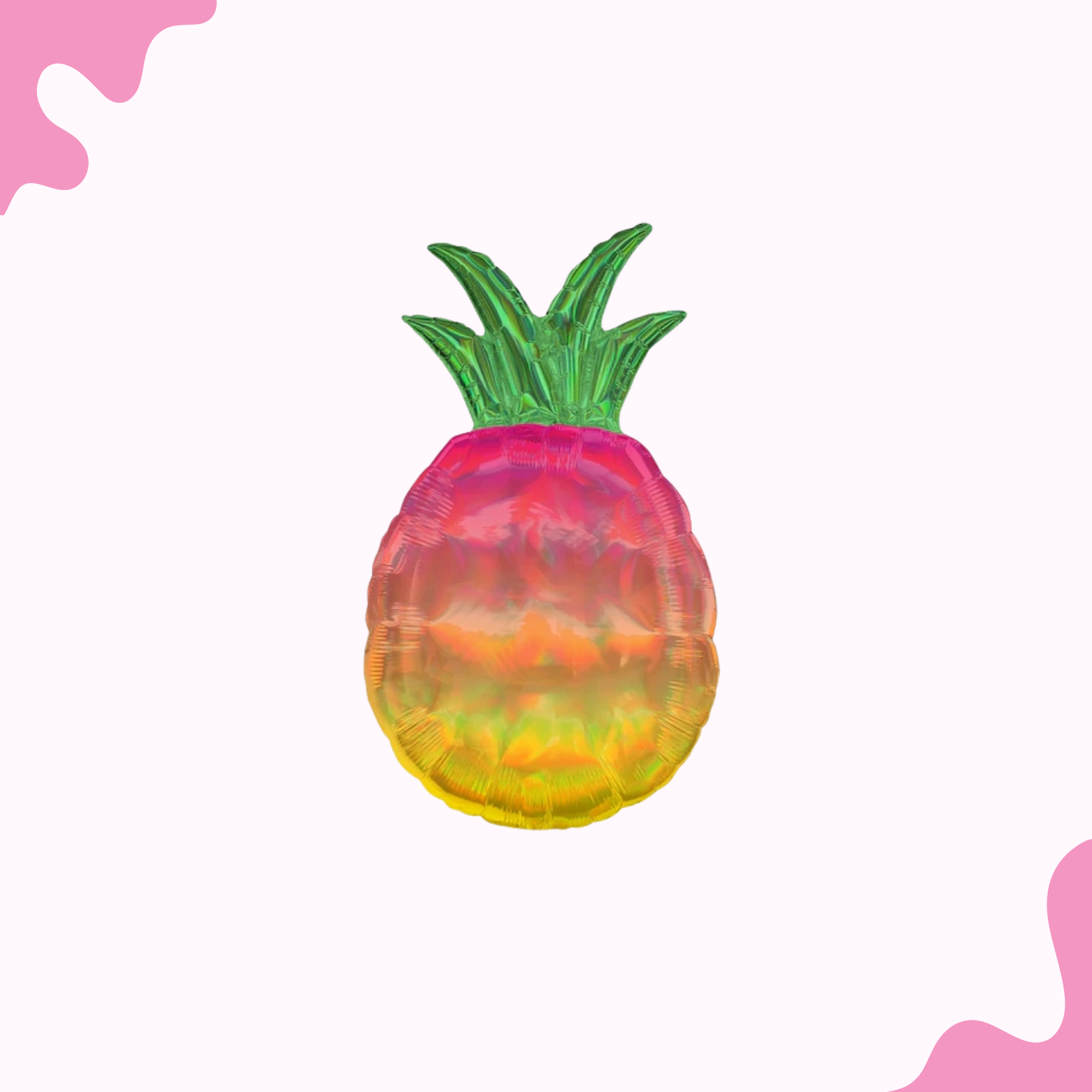 Iridescent Pineapple Balloon