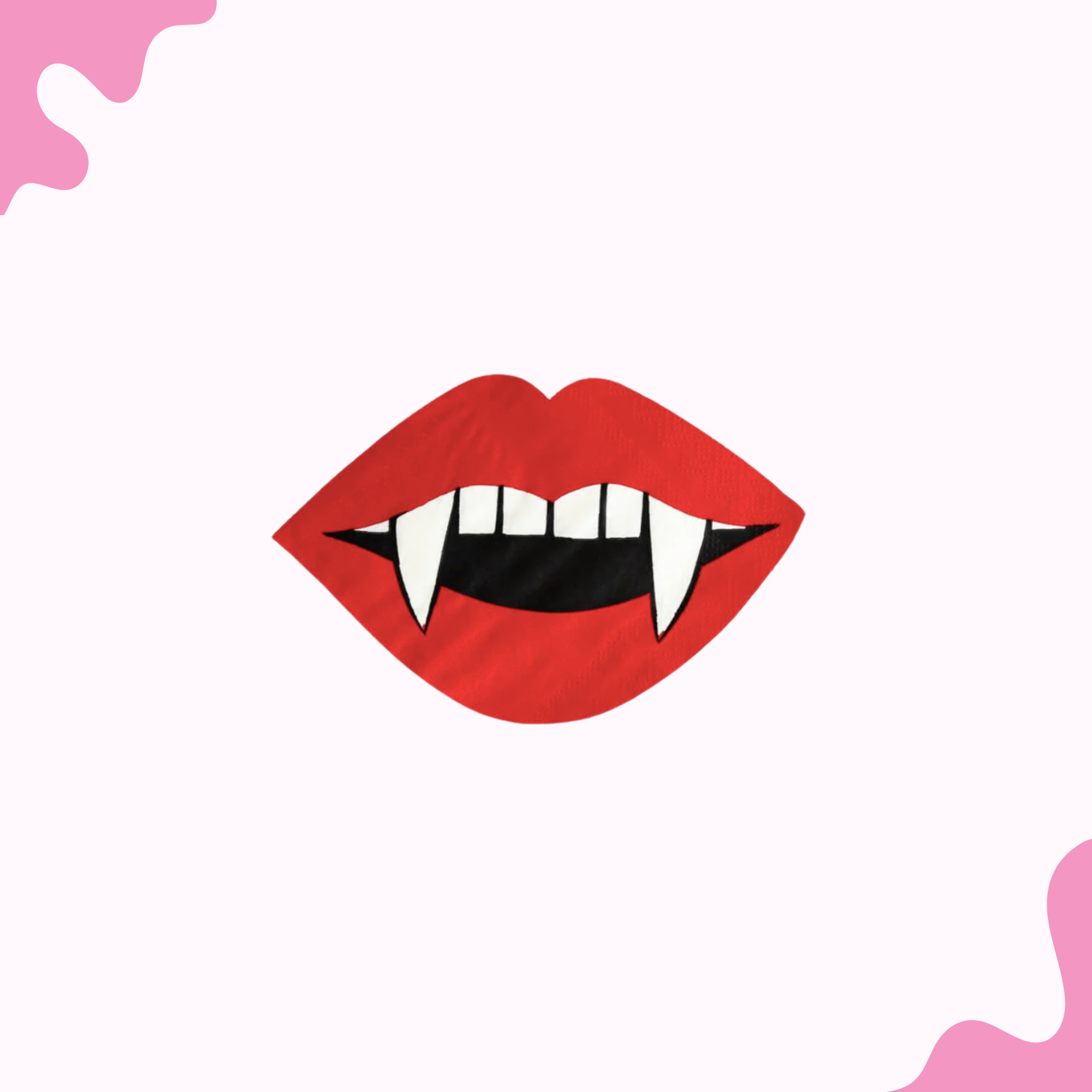 Vampire Lips Napkins