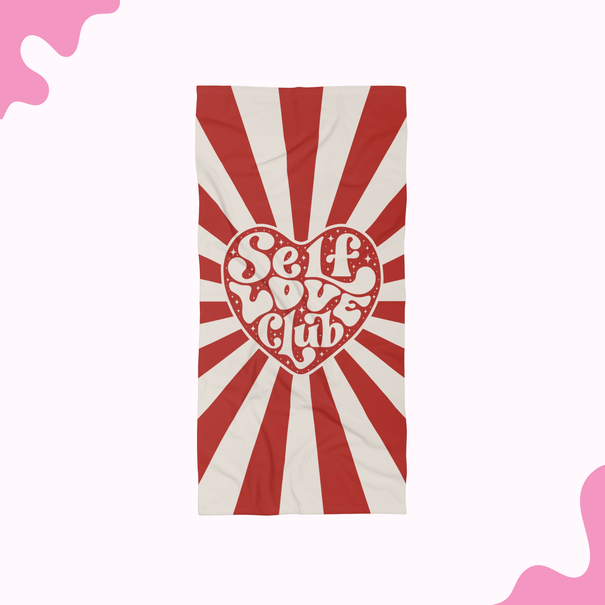 Self Love Club Beach Towel