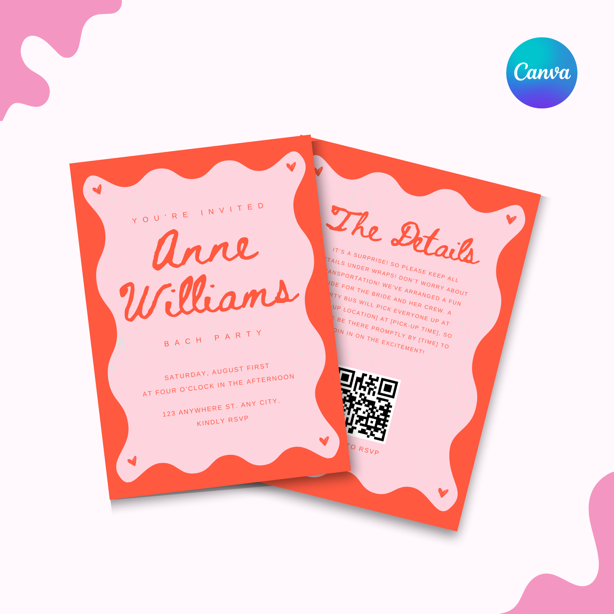 Wavey Love Invitation