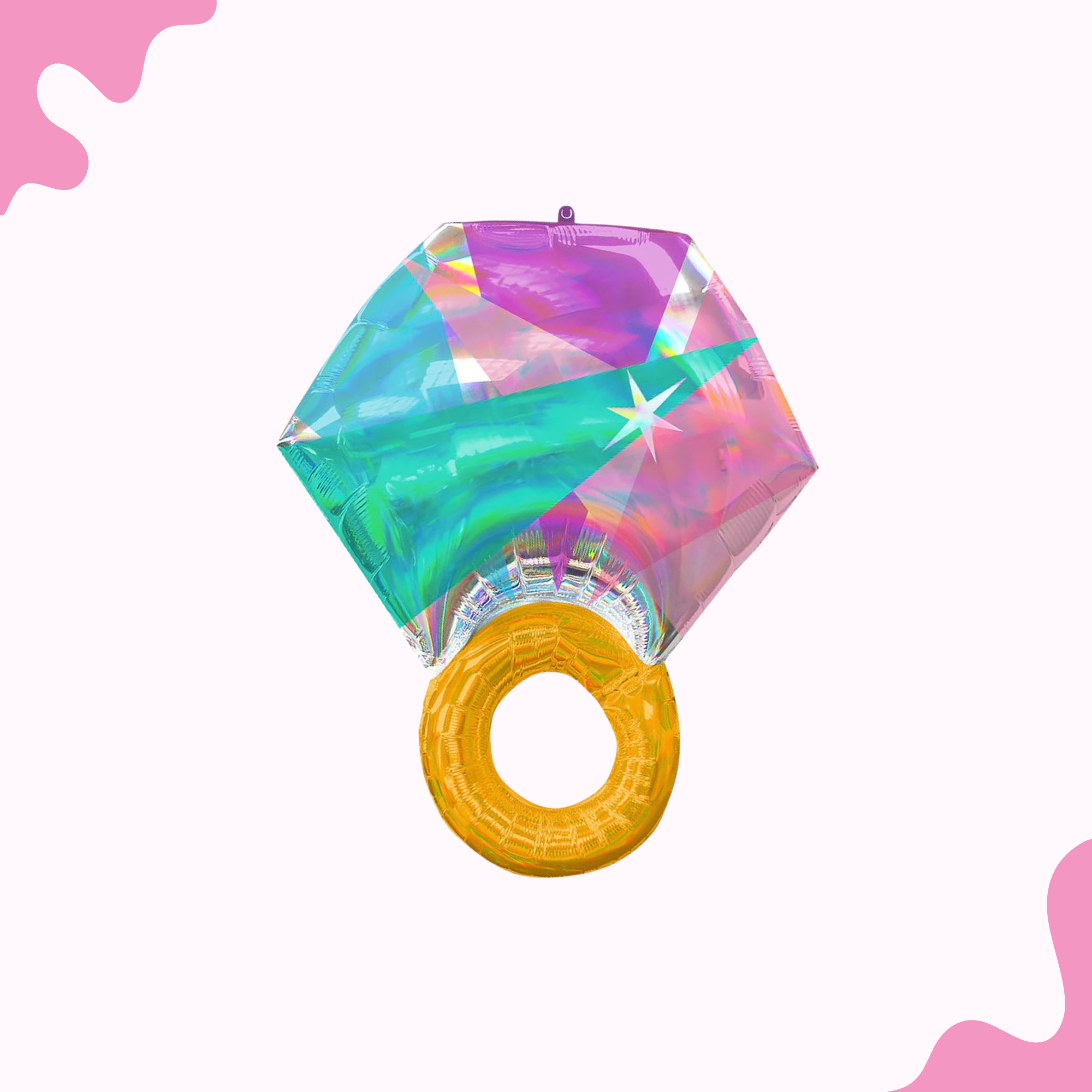 Iridescent Ring Balloon