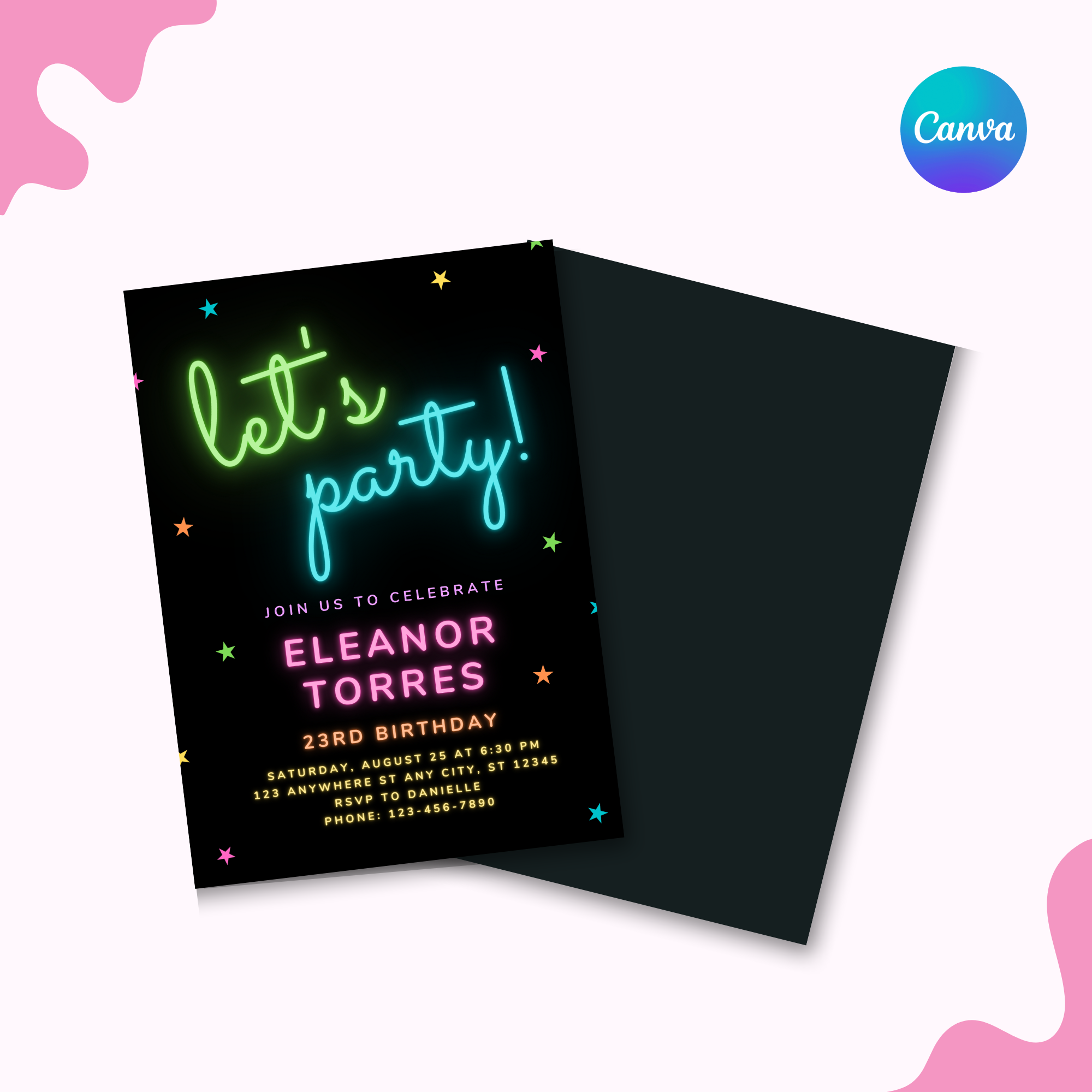 Let's Party Invitation