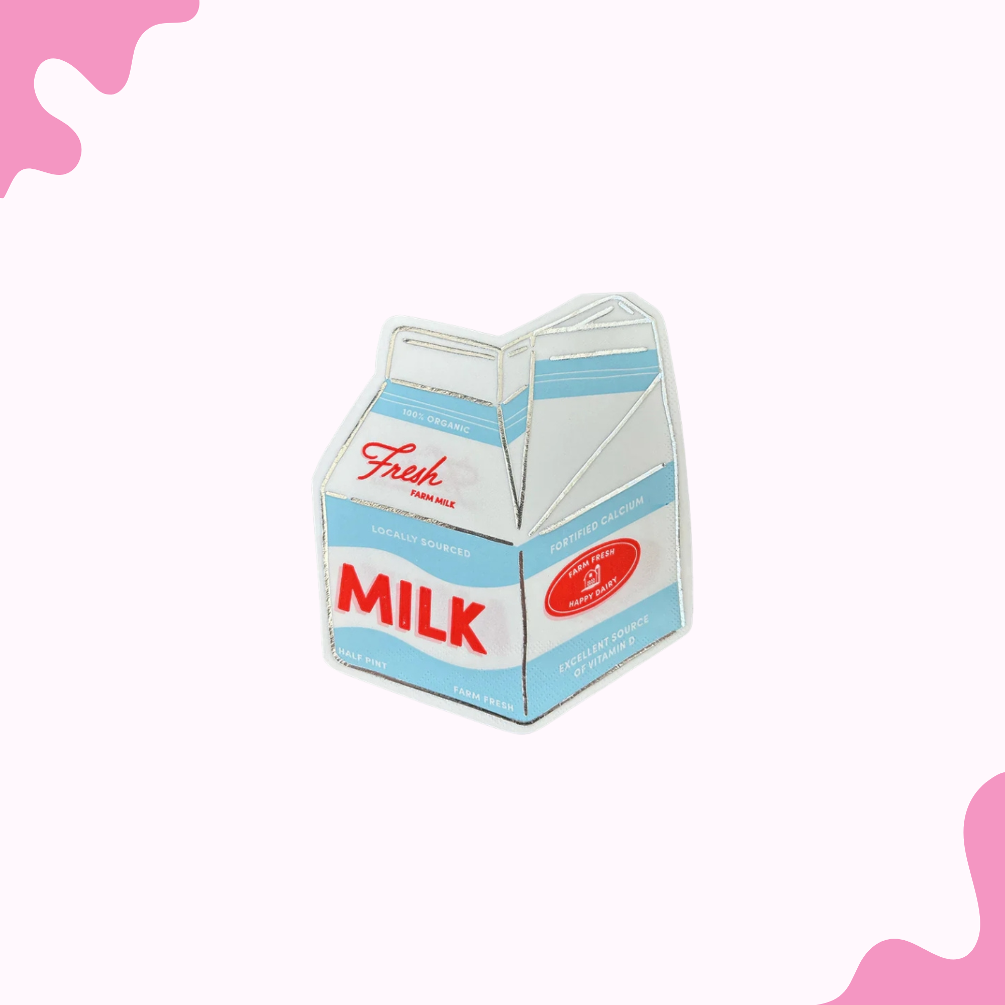 Milk Carton Napkins