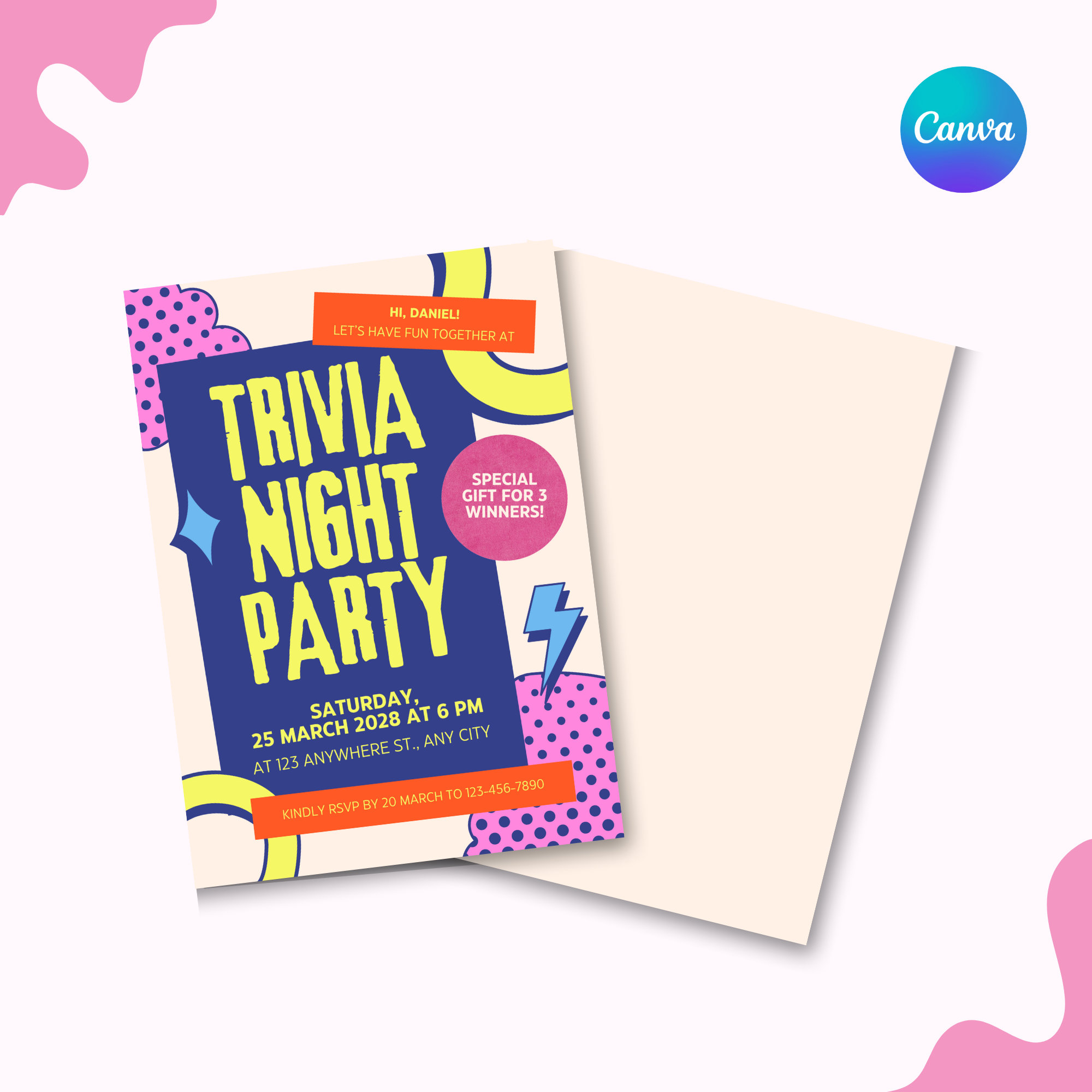 Trivia Night Invitation