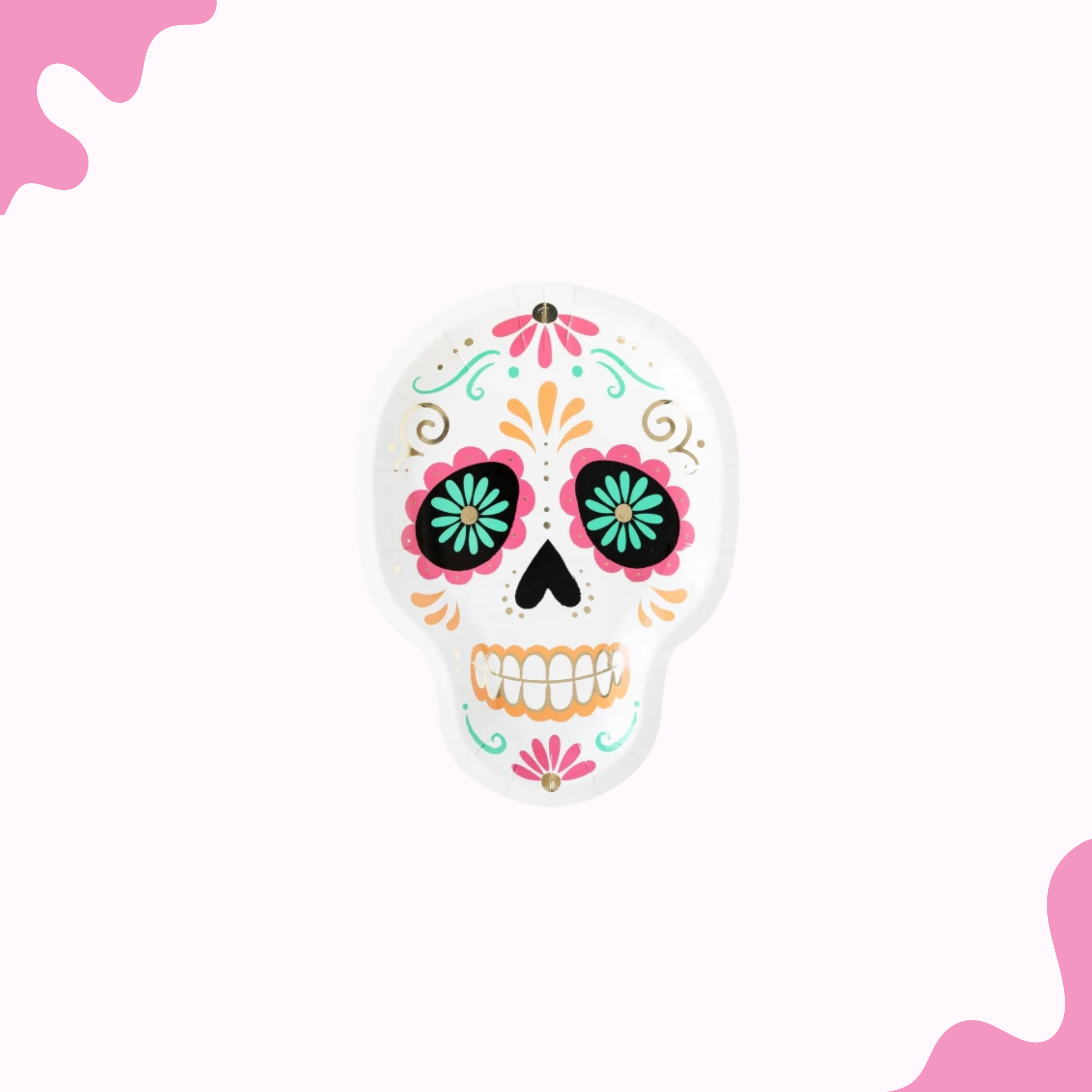 Sugar Skull Plates