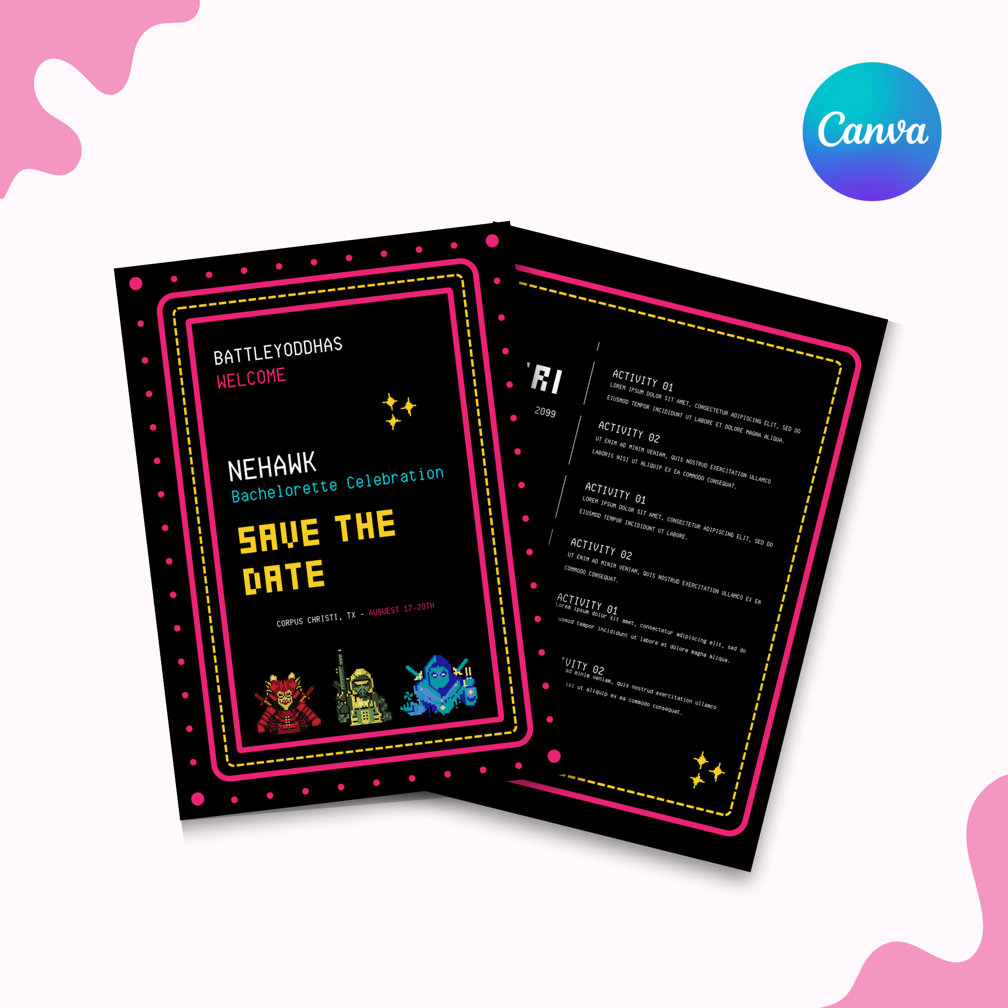 Neon Gamer Itinerary