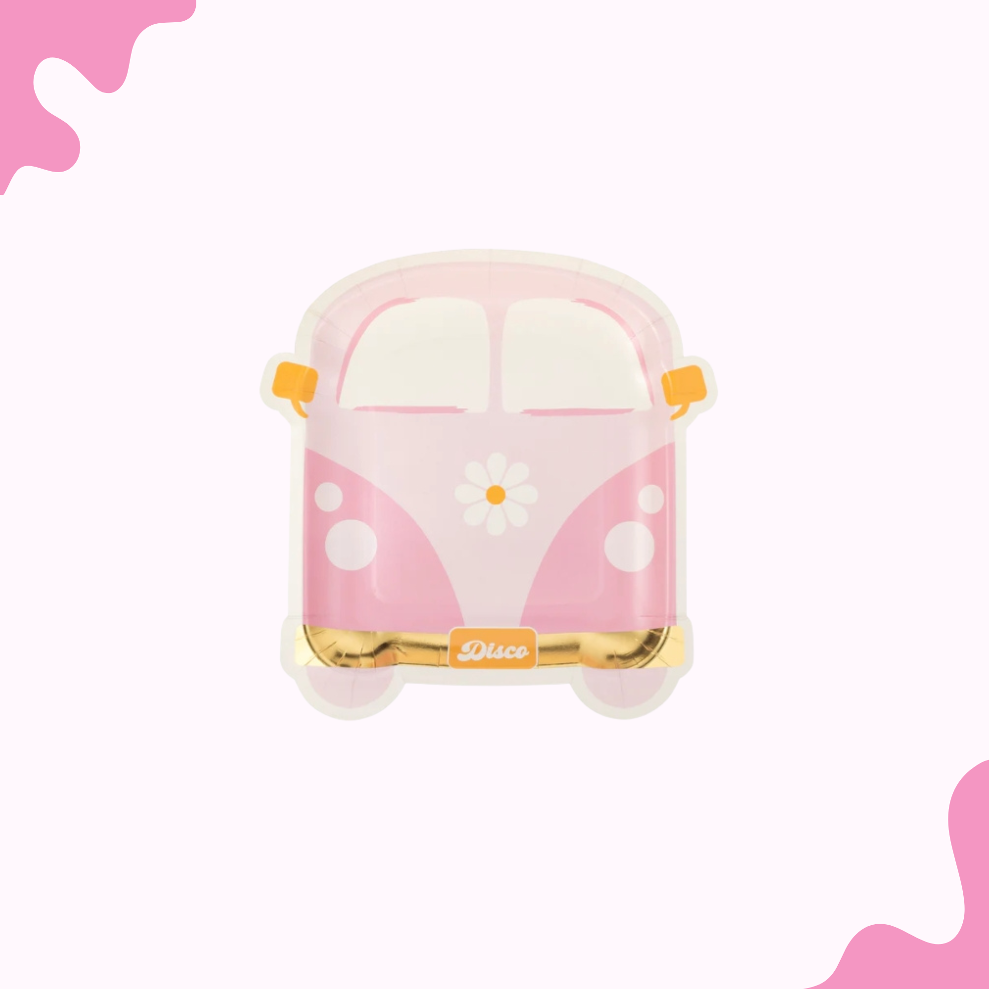 Disco Daisy Van Plates