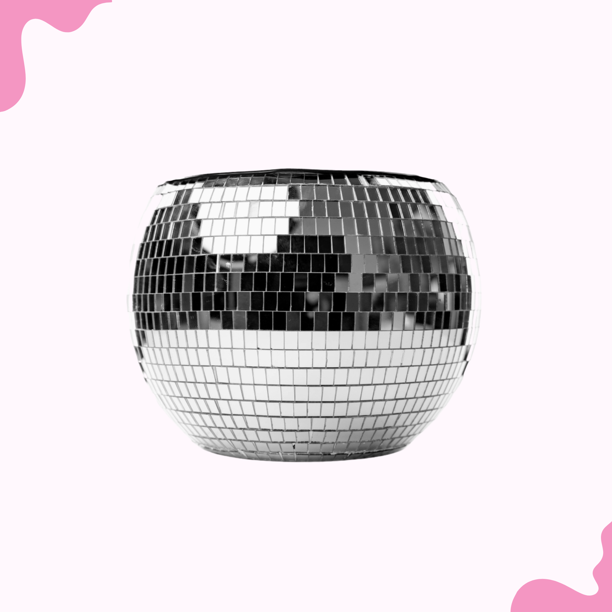 Silver Disco Ice Bucket