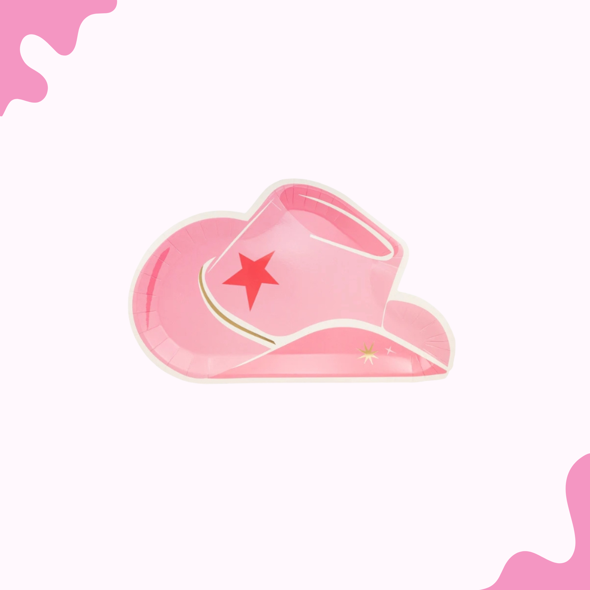 Cowgirl Hat Plates