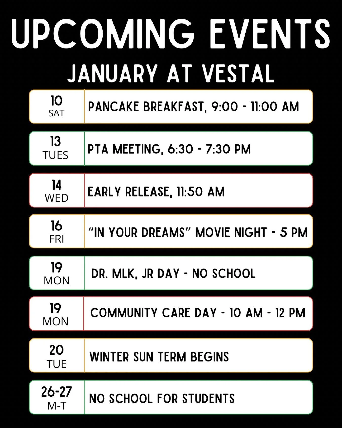 It&rsquo;s almost time to get back to school, Bees! Here is some of what&rsquo;s coming up this month - watch this space for more details!