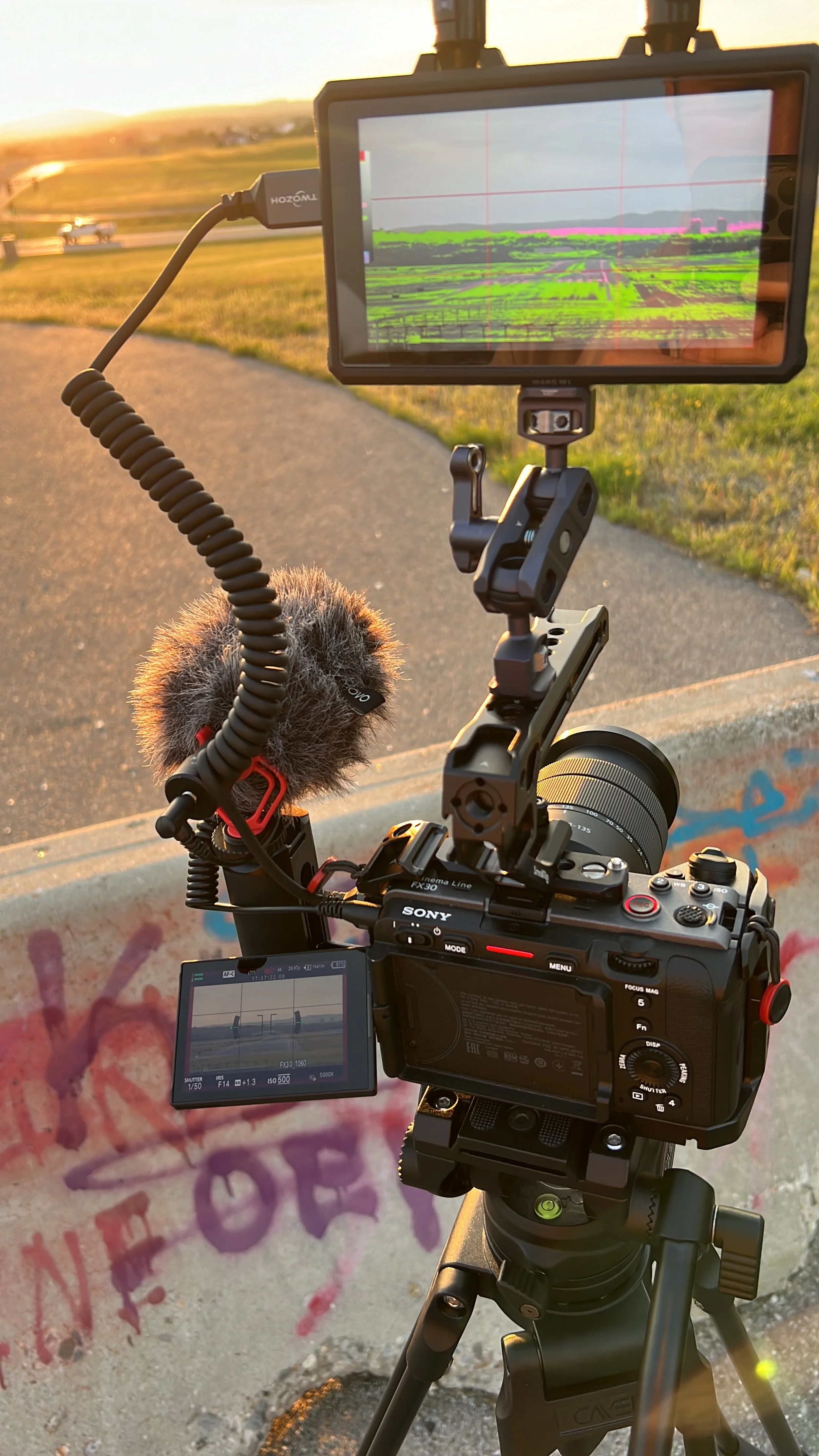 FX30 Capturing a Sunset