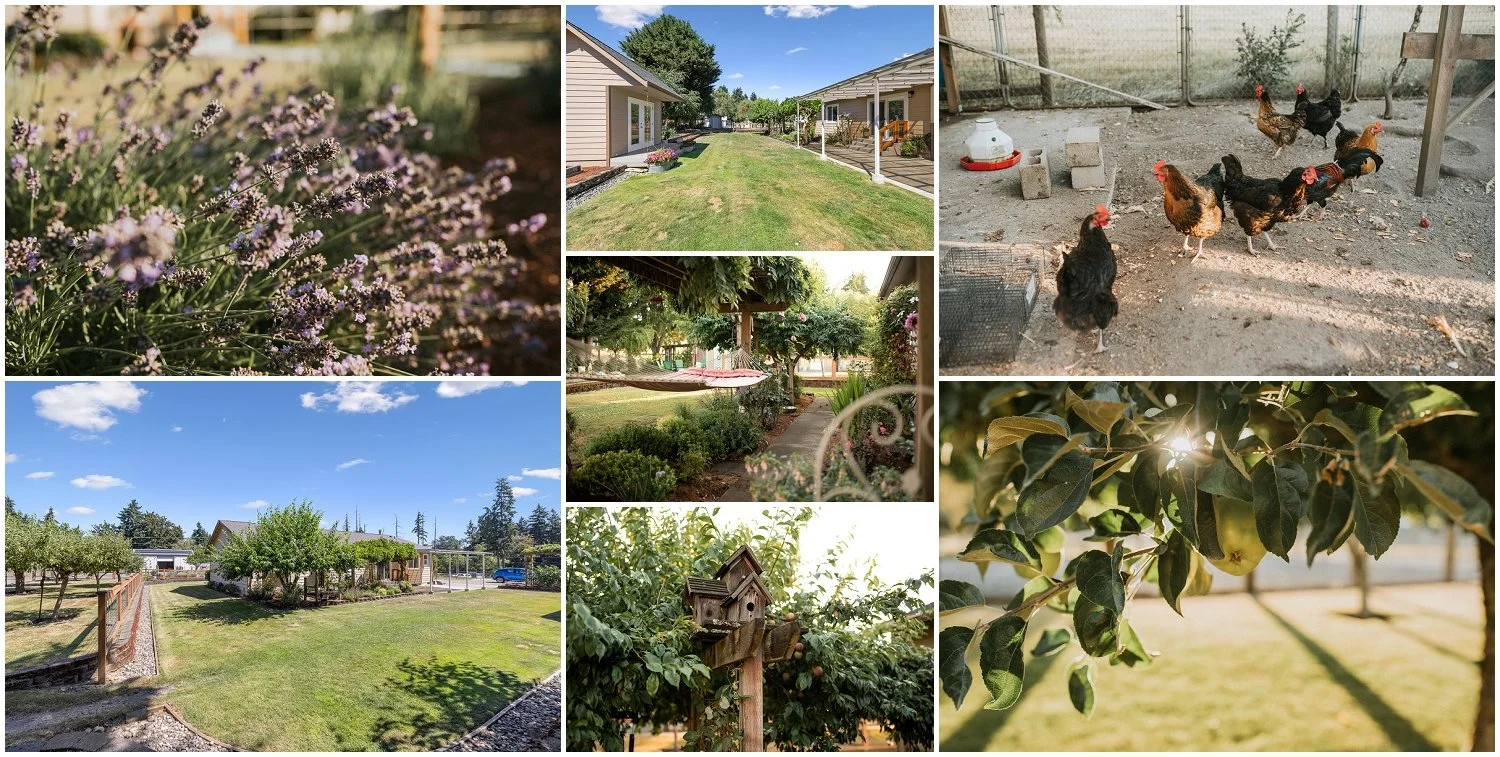 Tacoma WA acreage property with equestrian setup, shop, and buildable lot listed by Andrea Hamre Realtor