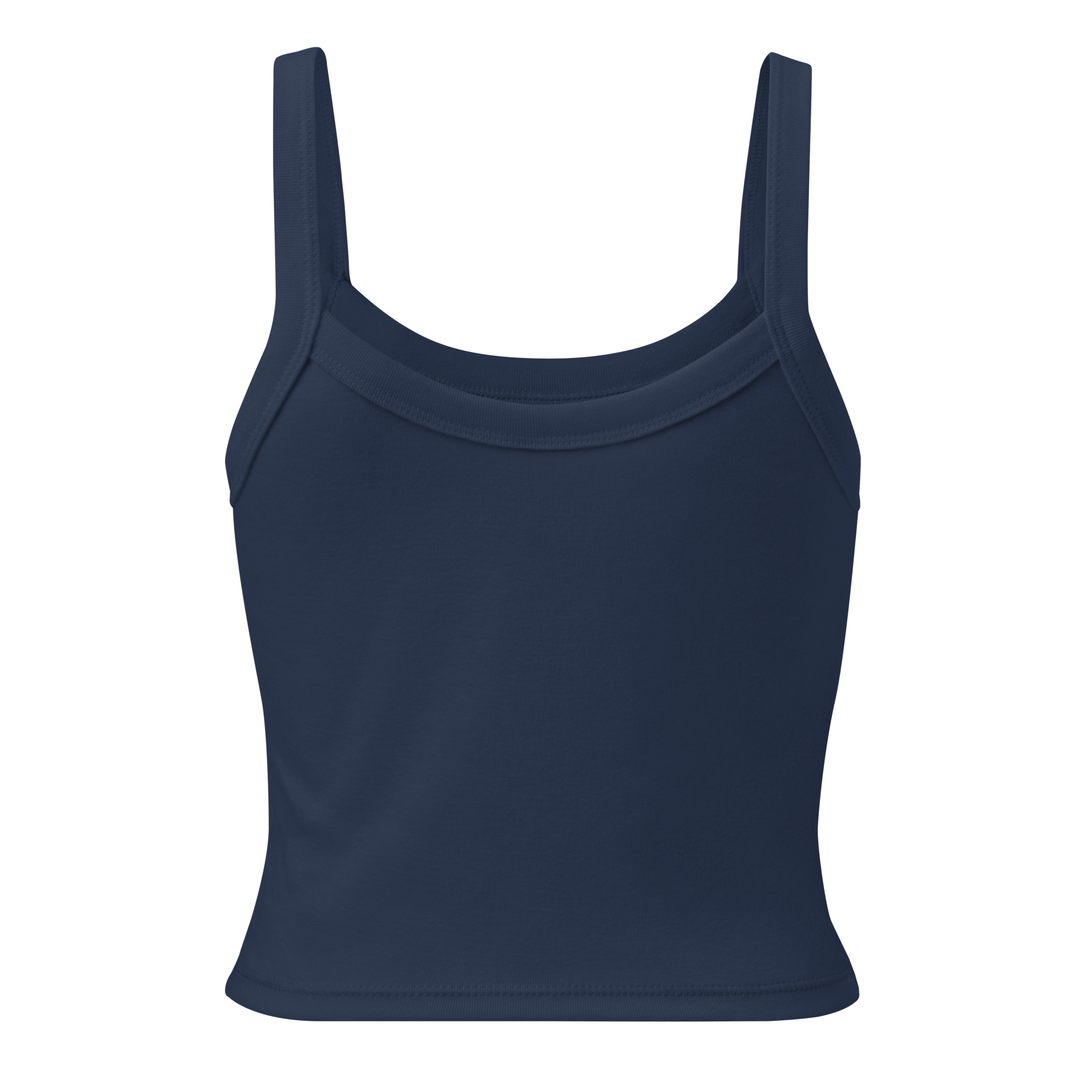 TrueYoga. Ribbed Tank (Black/Navy)