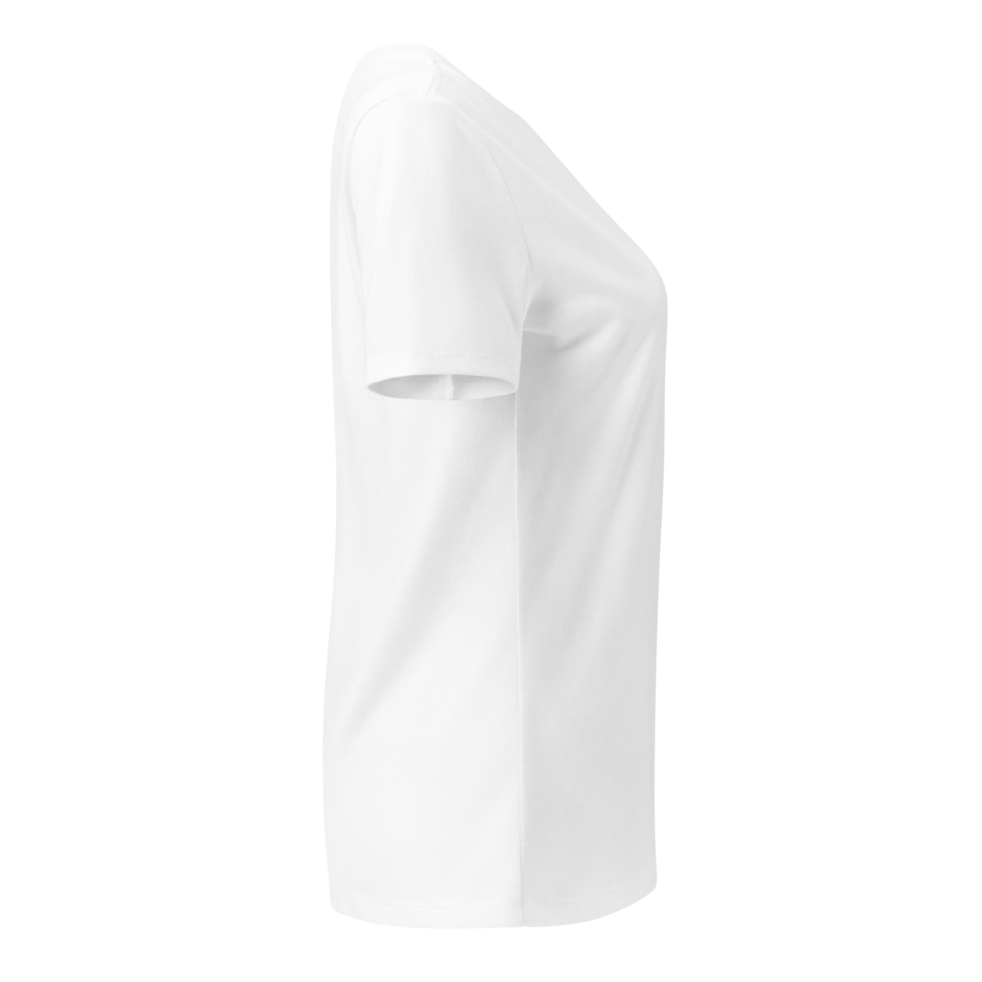 TrueYoga. V-Neck T-Shirt (White)