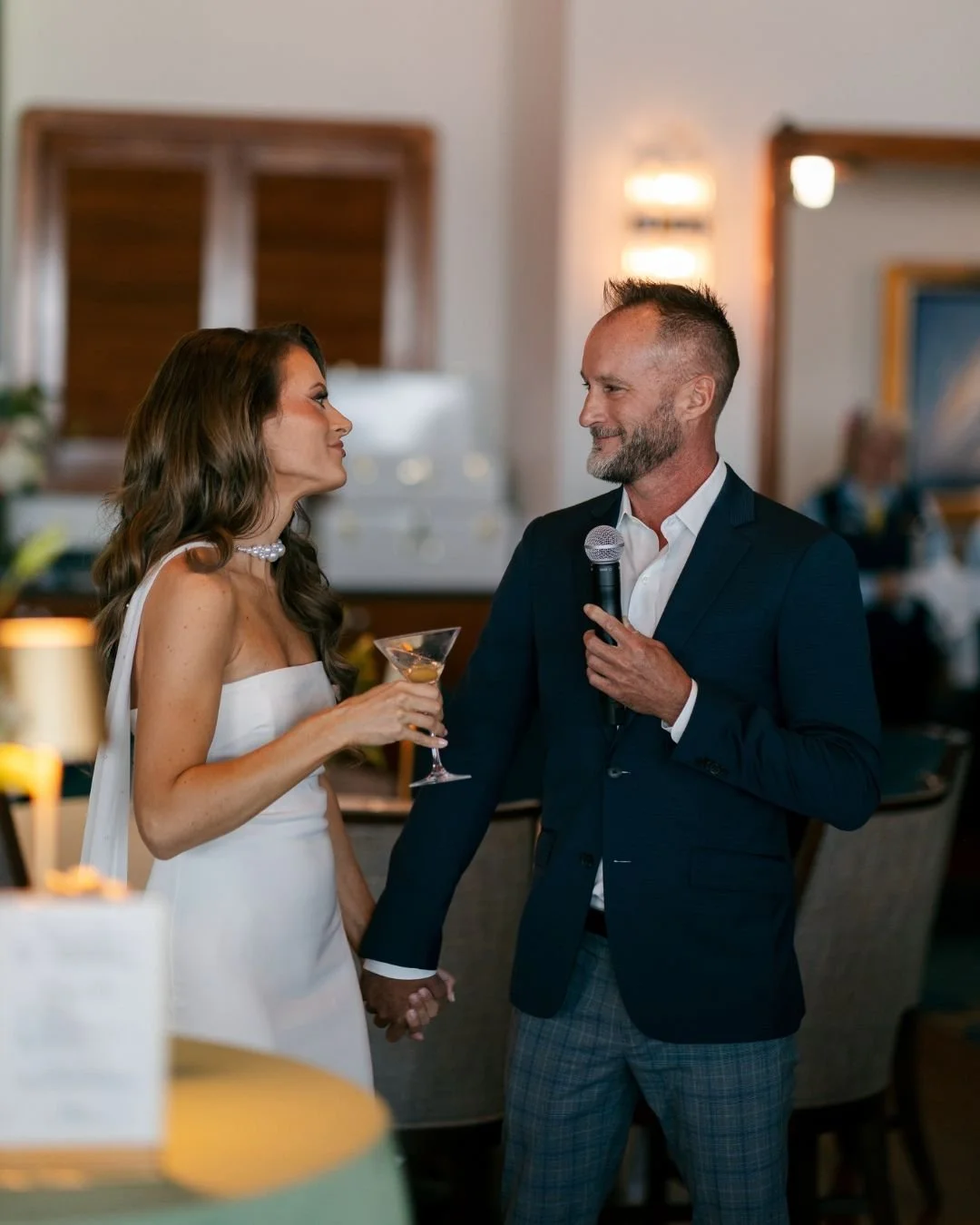 Before the destination wedding comes the celebration that starts it all. 🤍✨

We loved bringing this couple&rsquo;s engagement party to life at @thenaplessailingandyachtclub and creating a beautiful evening to celebrate everything ahead.

Next stop: 