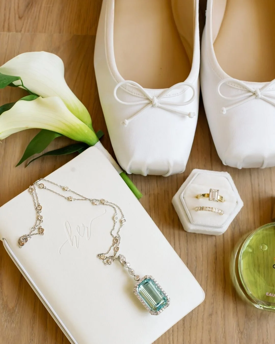The little details that tell the story before the day even begins. 🤍✨

The shoes you carefully chose, the jewelry that completes the look, the rings that will soon carry a lifetime of meaning. Each piece may feel small on its own, but together they 
