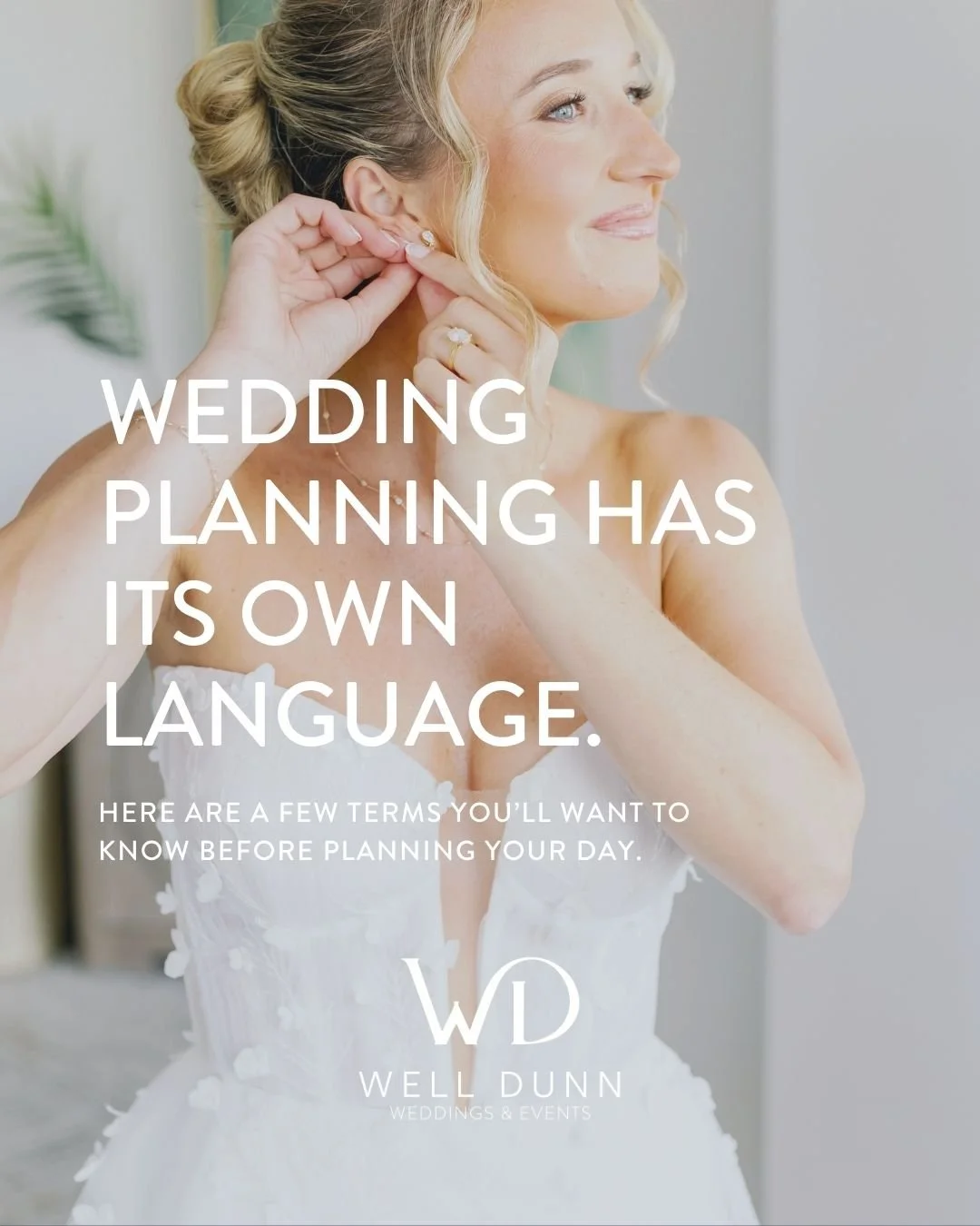 Wedding planning comes with a lot of terminology that you probably won&rsquo;t hear in everyday life. 💍

BEOs, load-ins, floor plans, timelines, vendor logistics... there&rsquo;s a lot happening behind the scenes to make your wedding day feel effort