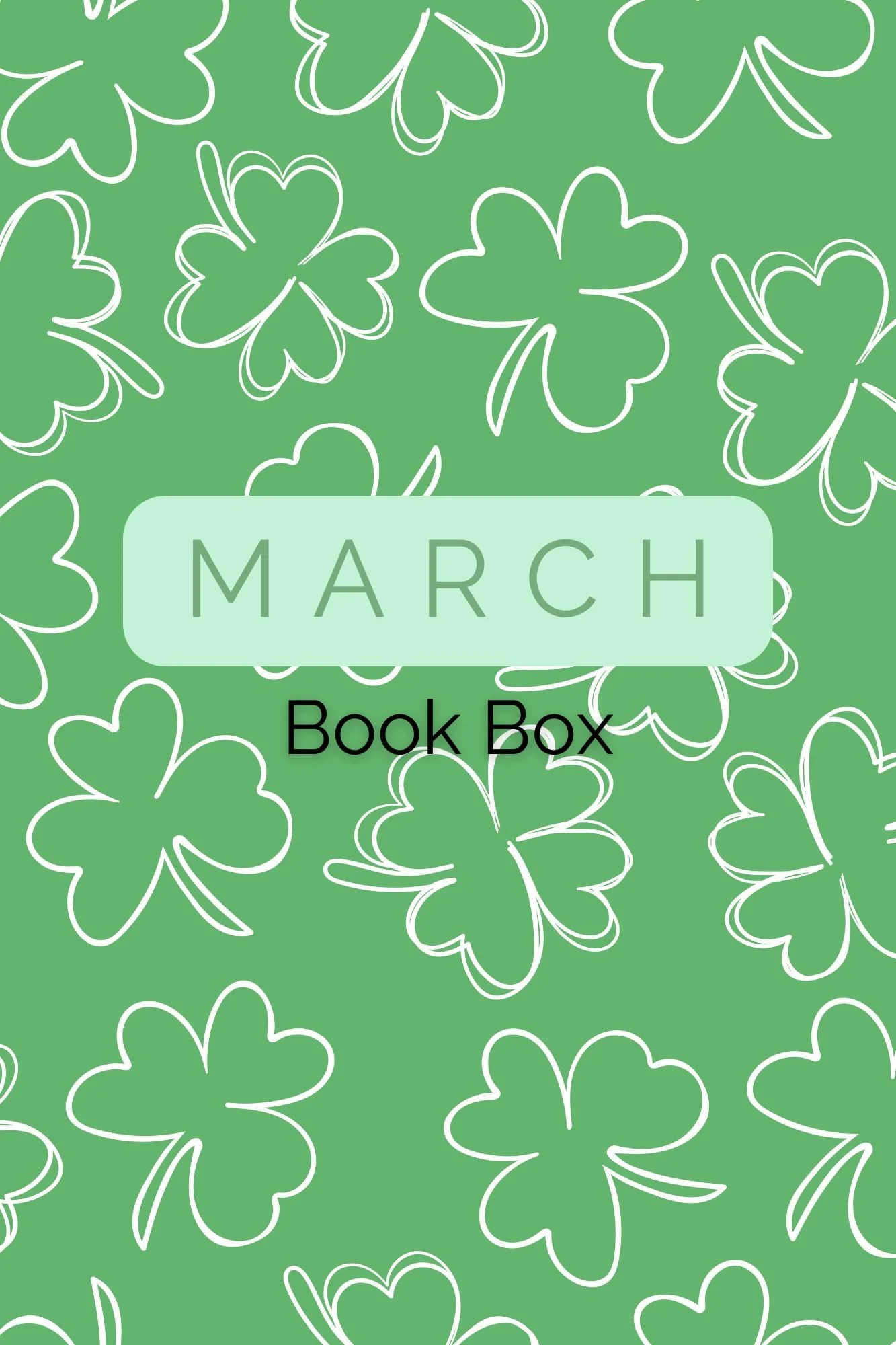 March-themed Book Box
