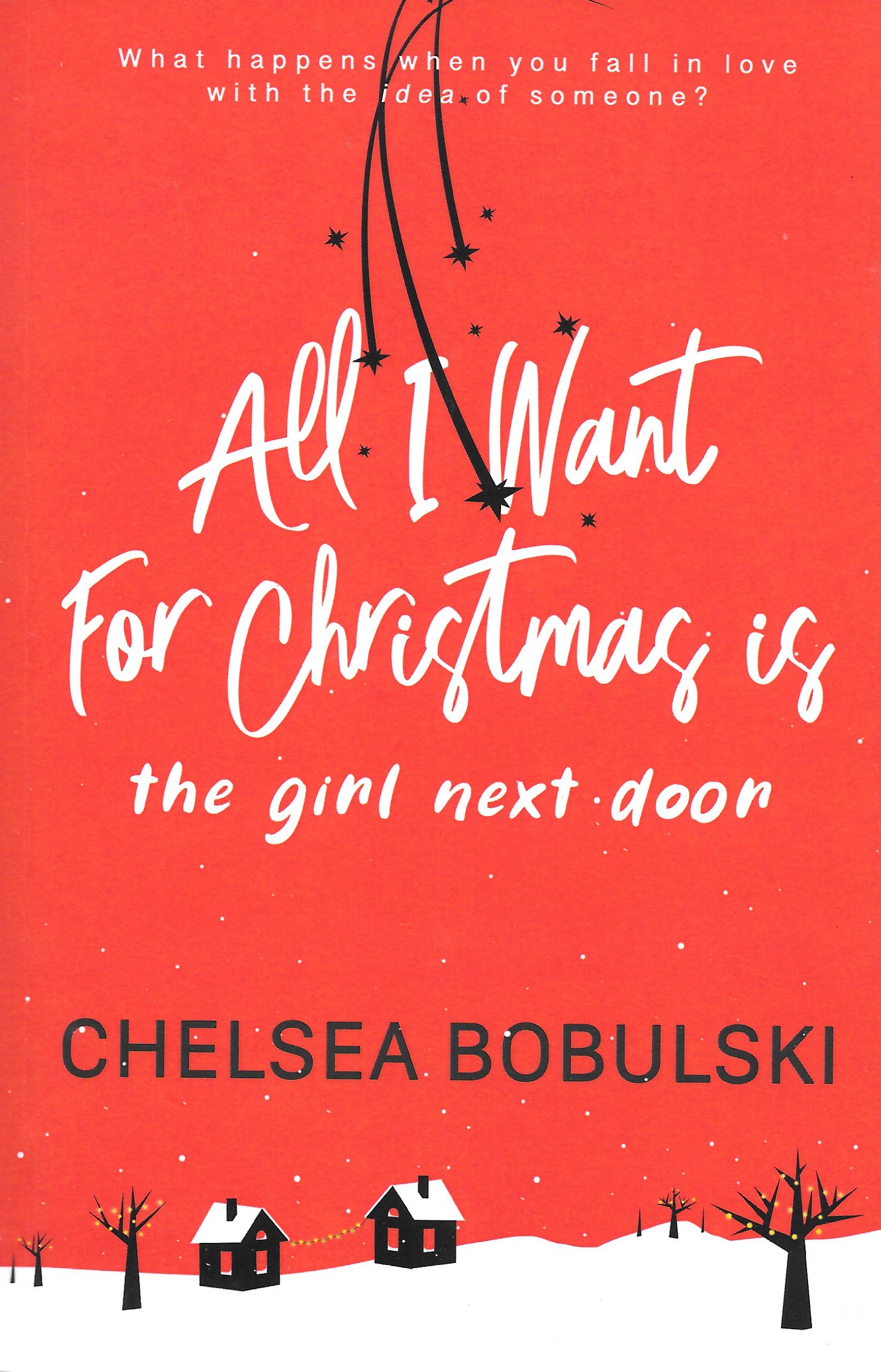 all i want for christmas is the girl next door by chelsea bobulski, a young adult fiction book