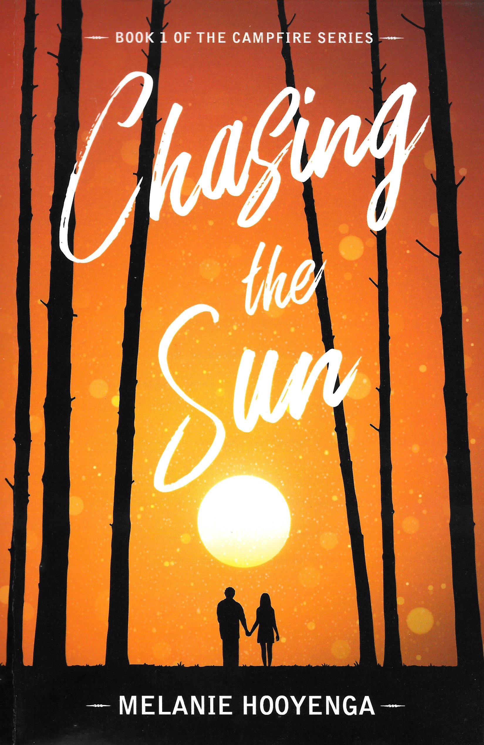 chasing the sun by melanie hooyenga, a young adult romance book featuring space