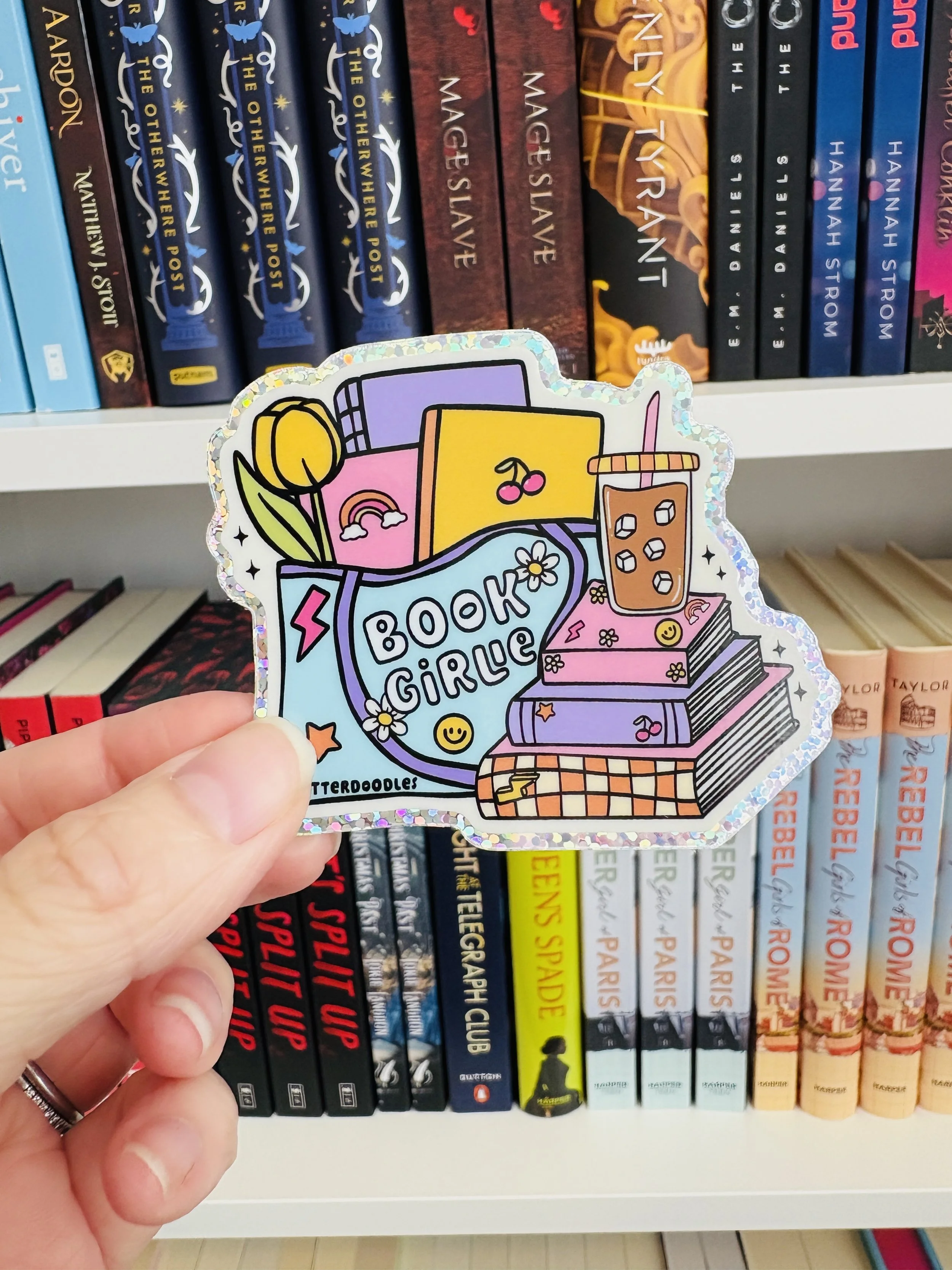 Book Girlie Sticker