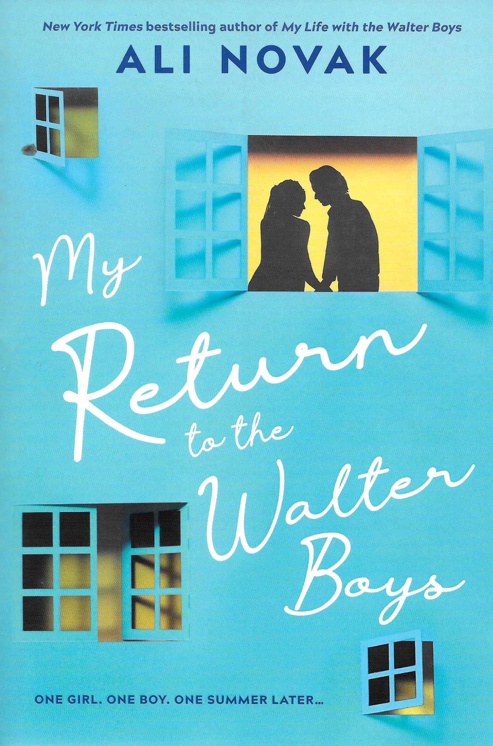 my return to the walter boys by ali novak, a young adult romance