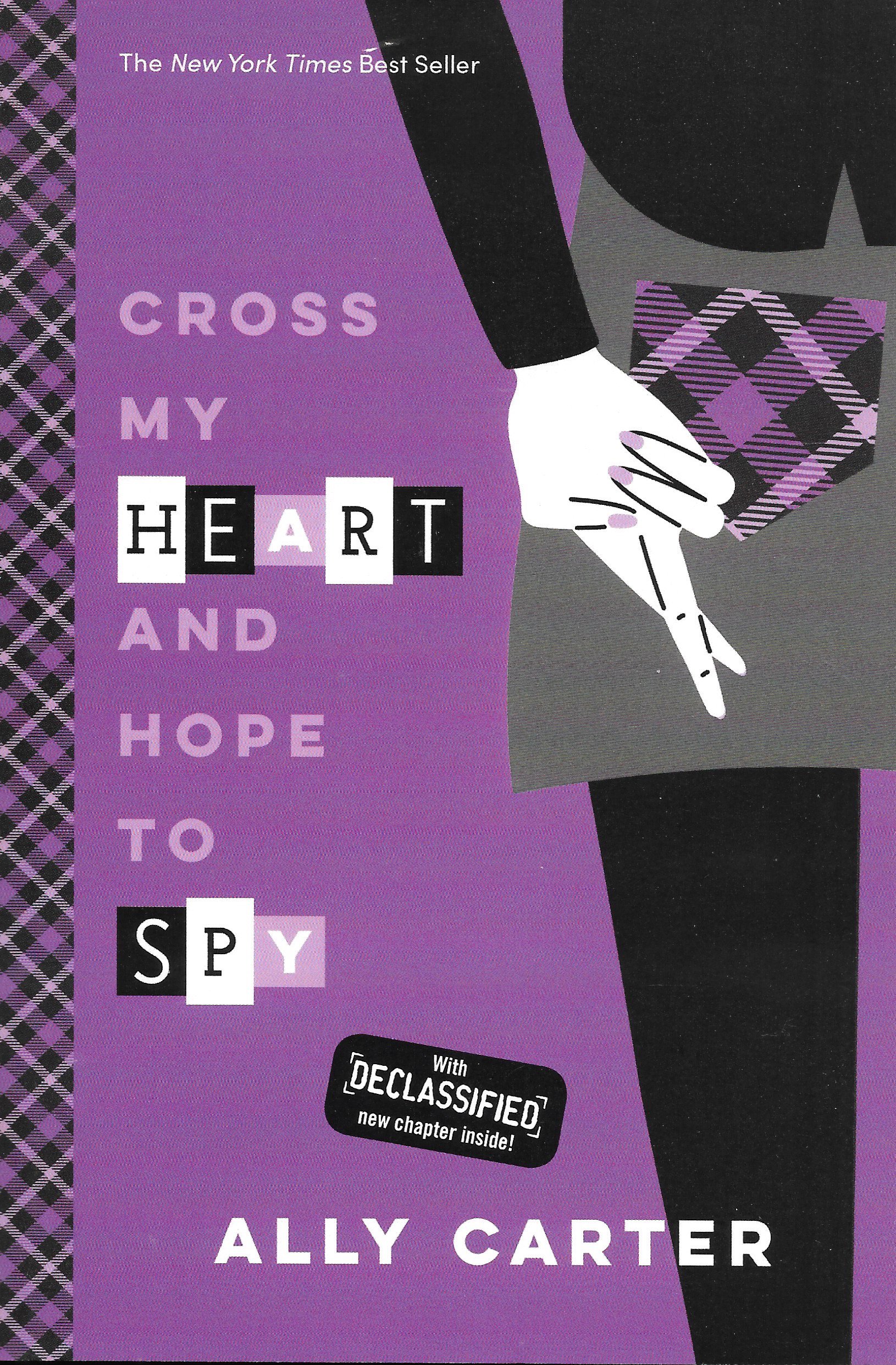 cross my heart and hope to spy by ally carter, a young adult fiction book featuring spies