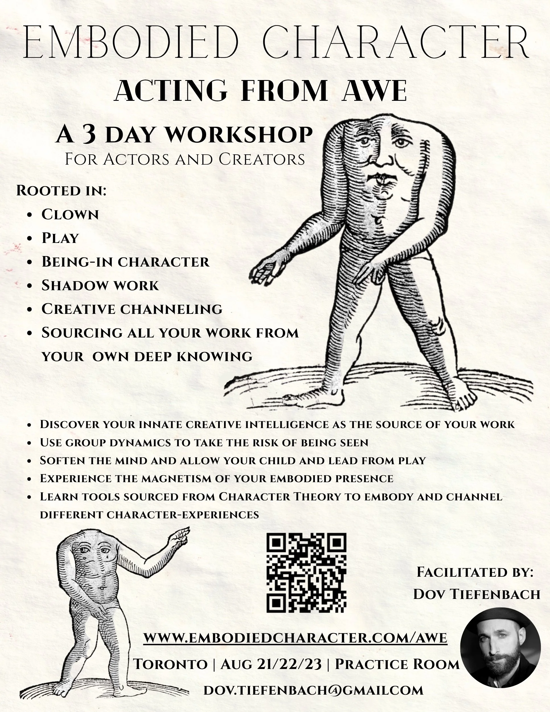 Acting From Awe Workshop