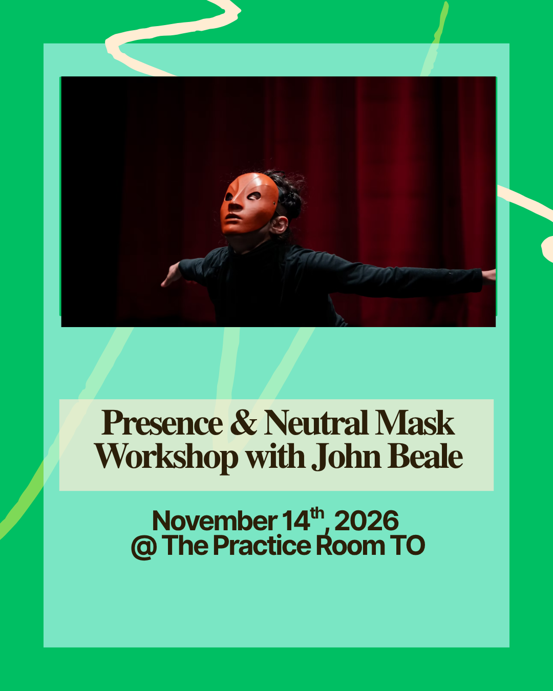 Presence & Neutral Mask — One-Day Workshop with John Beale