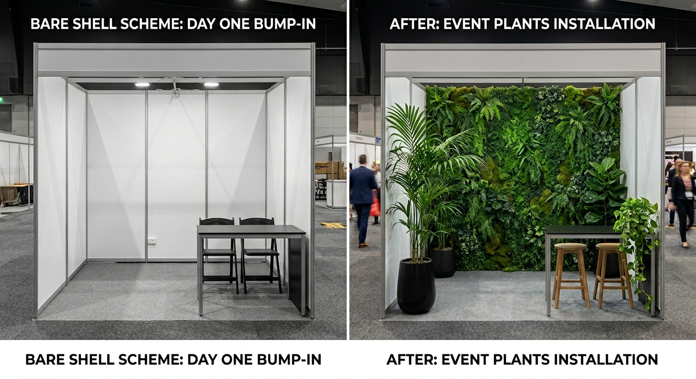 Why Greenery is Your Secret Weapon for an Expo Stall