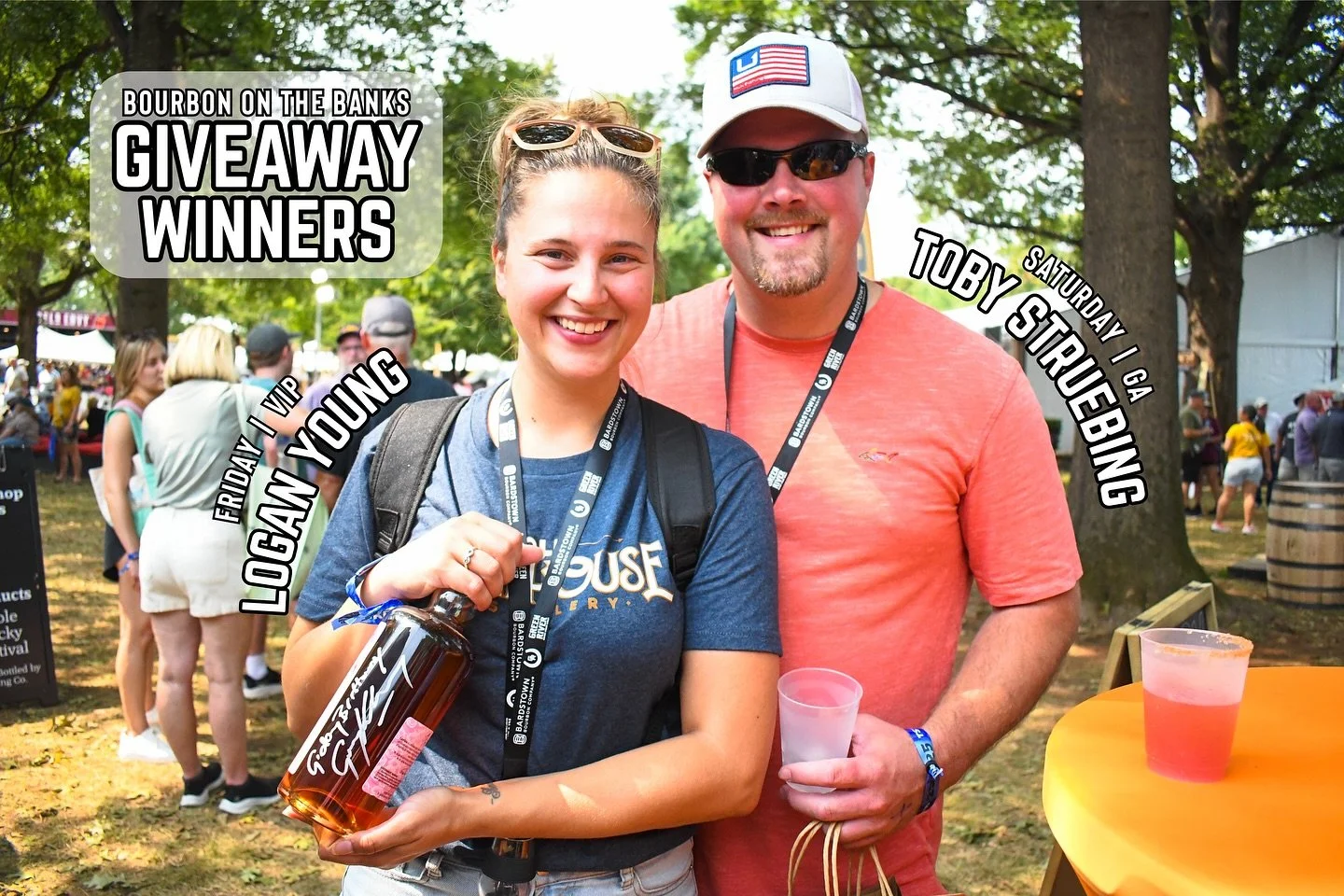 Huge congratulations to our Giveaway Winners! 🎉

2 VIP, Friday Oct 4 tickets - @thrivingonaccident 
2 GA Saturday Oct 5 tickets - @brody0309 

Only one requirement now: stop by the Larrikin tent! Get ready mates, we&rsquo;ll see y&rsquo;all there! ?