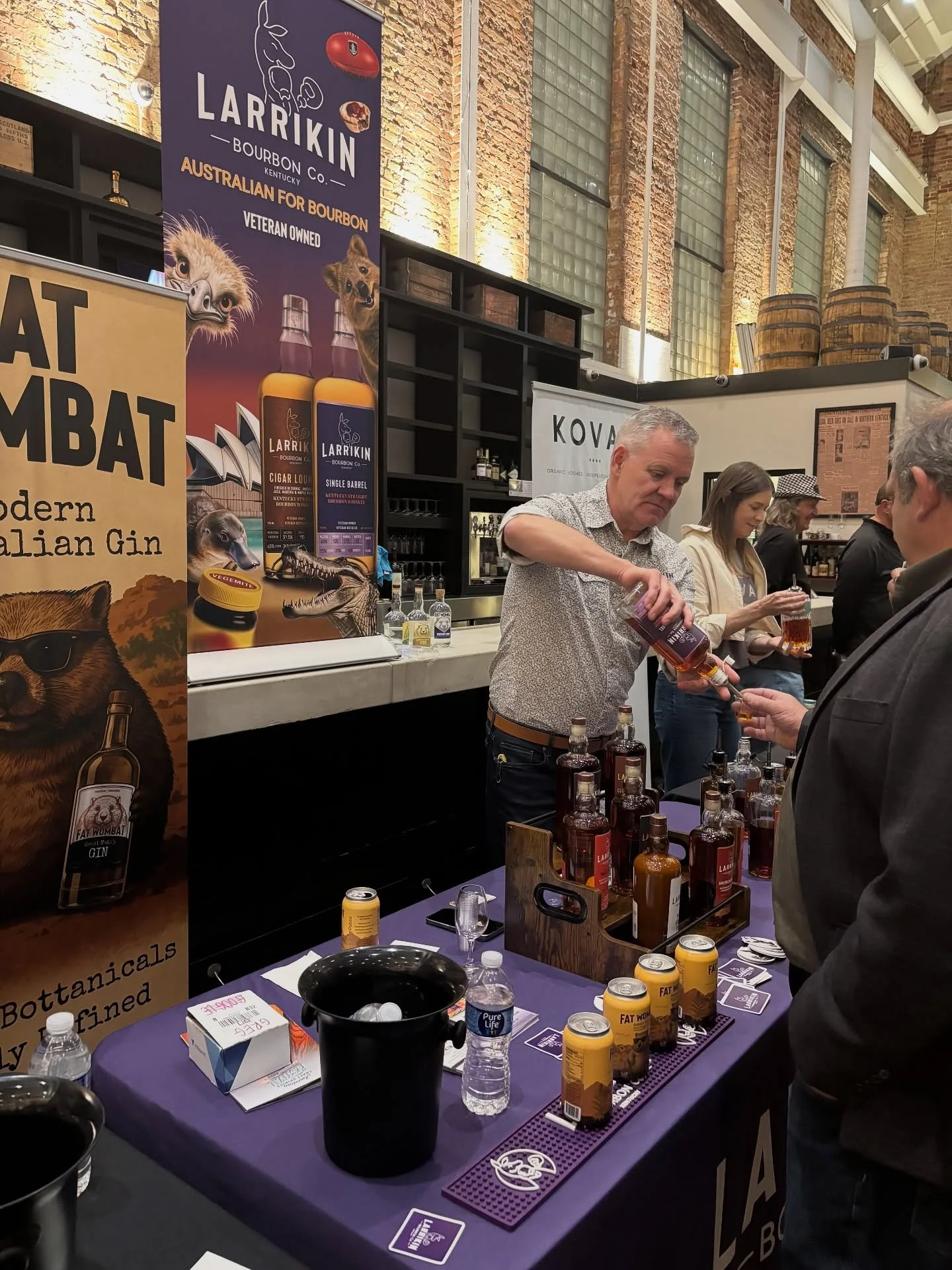 Took the bourbon Down Under spirit up North. Chicago, you were a ripper time! 🇦🇺🥃 #ACSA