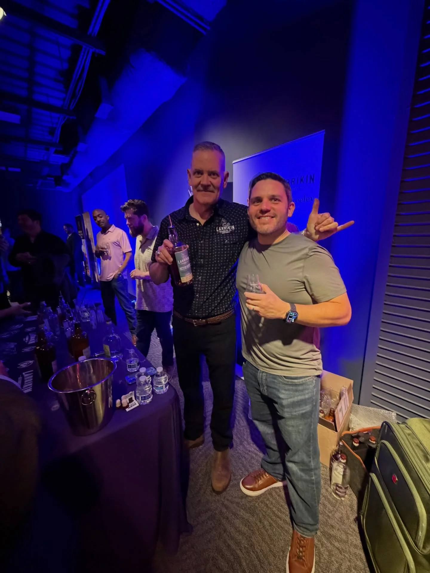 Orlando Whiskey Festival understood the assignment 🔥 Larrikin Bourbon + Florida energy = a damn good time.