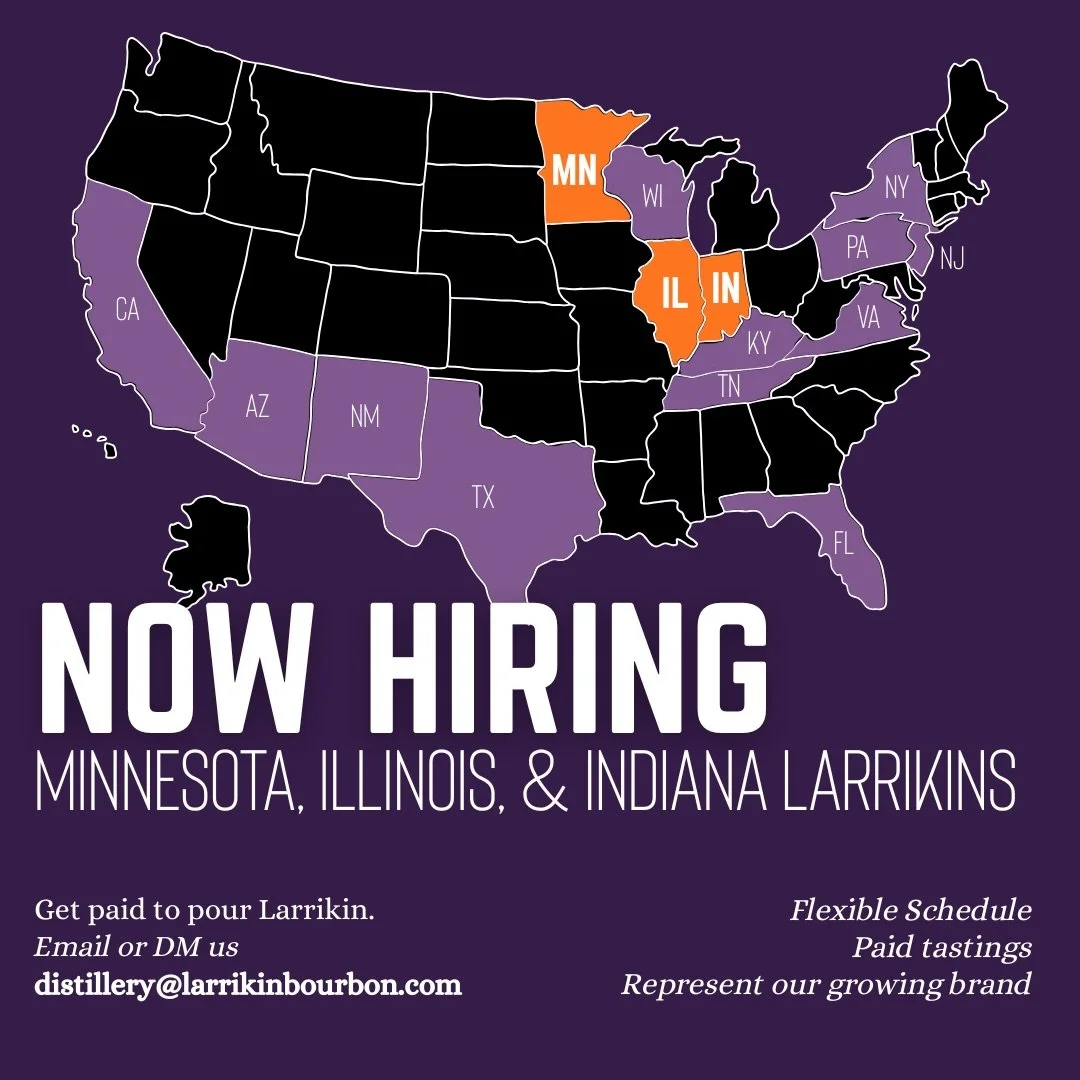 Minnesota. Illinois. Indiana. 

We&rsquo;re building our Brand Advocate team. 

If you love bourbon and love talking to people, this is for you. 

✔️ Paid tastings
✔️ Flexible schedule
✔️ Represent our fast growing brand

Interested? 
DM us &ldquo;AD